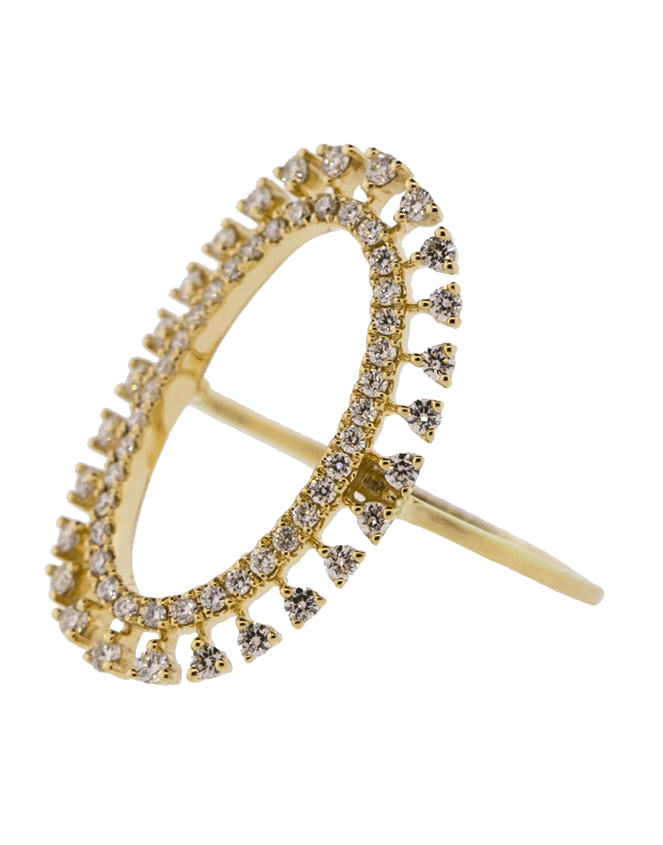 DANA REBECCA DESIGNS-Oval Diamond Ring-YELLOW GOLD