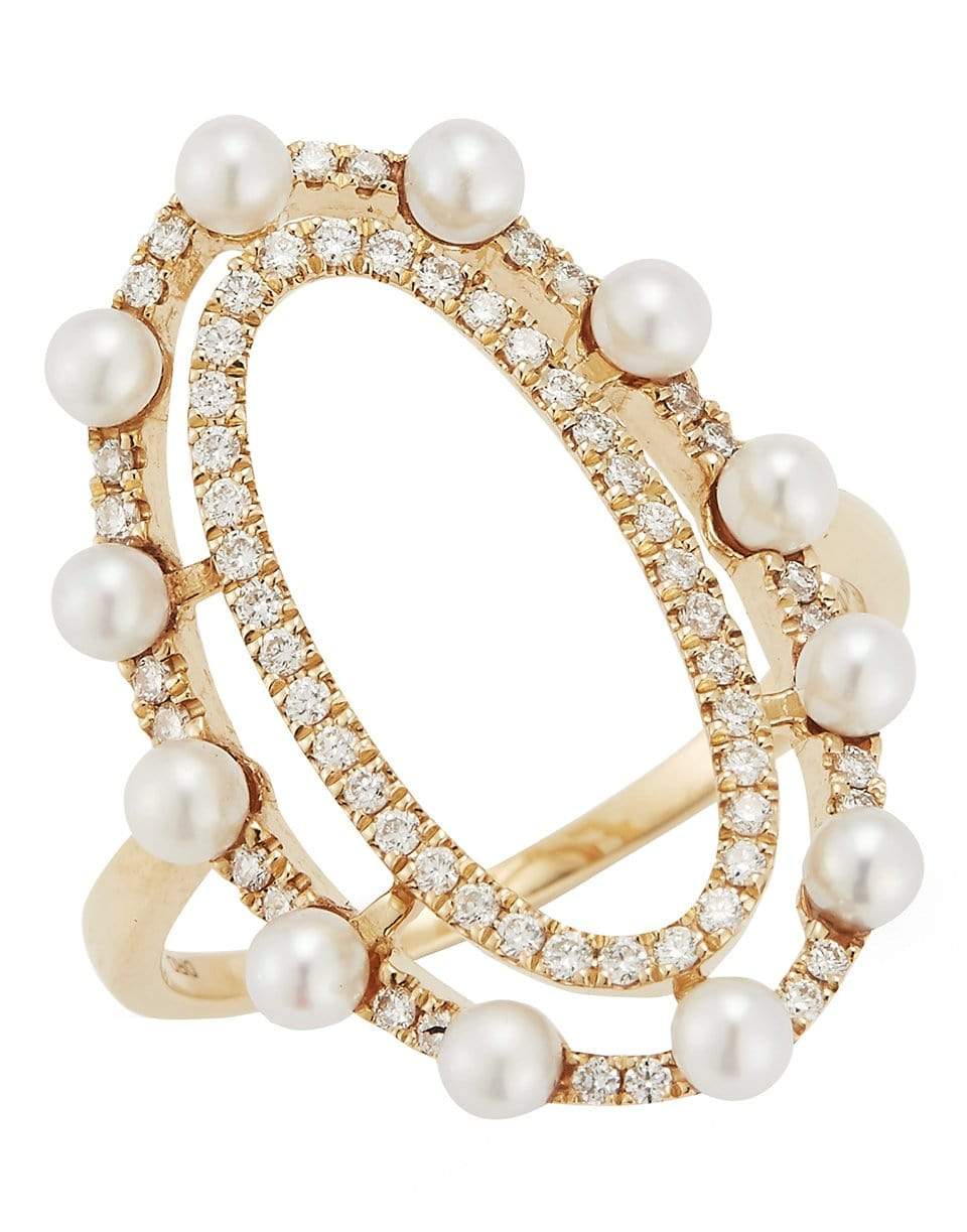 DANA REBECCA DESIGNS-Pearl Ivy Ring-YELLOW GOLD