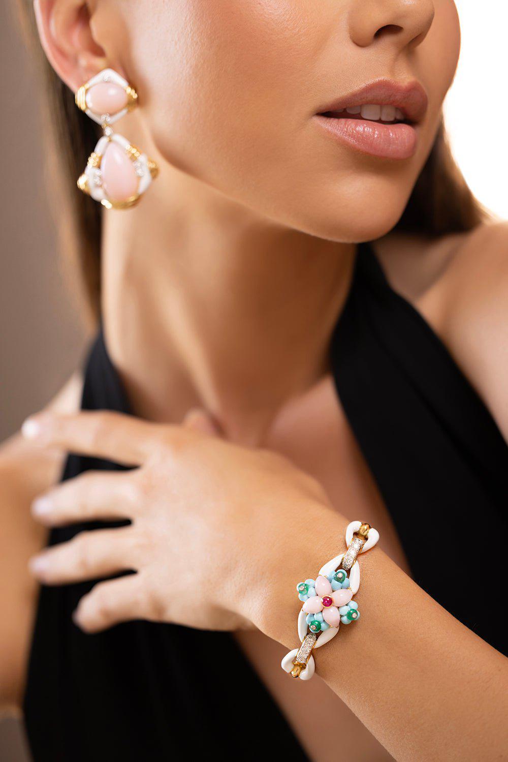 DAVID WEBB-Asheville Bracelet-YELLOW GOLD