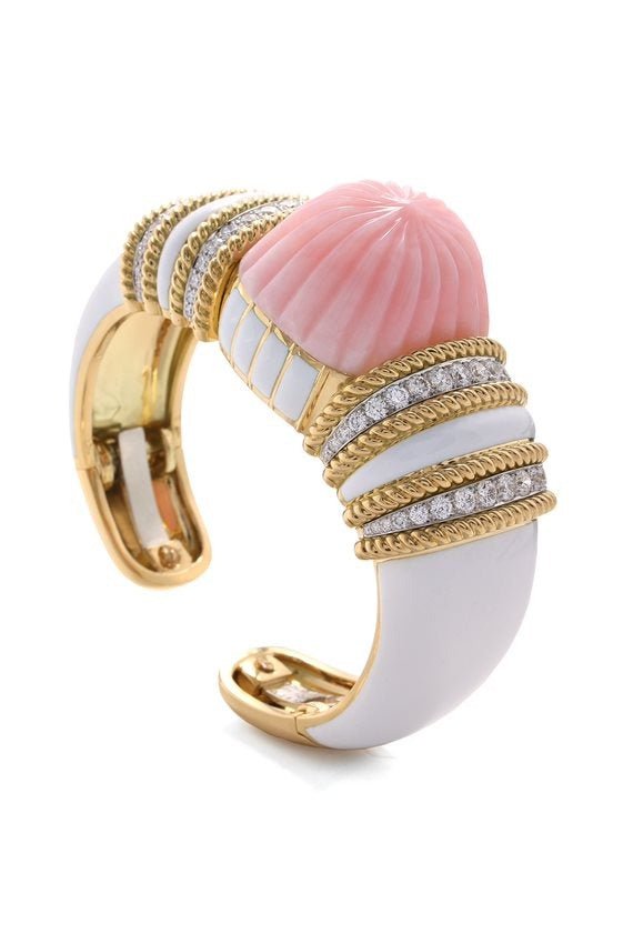 DAVID WEBB-Empire Cuff-YELLOW GOLD