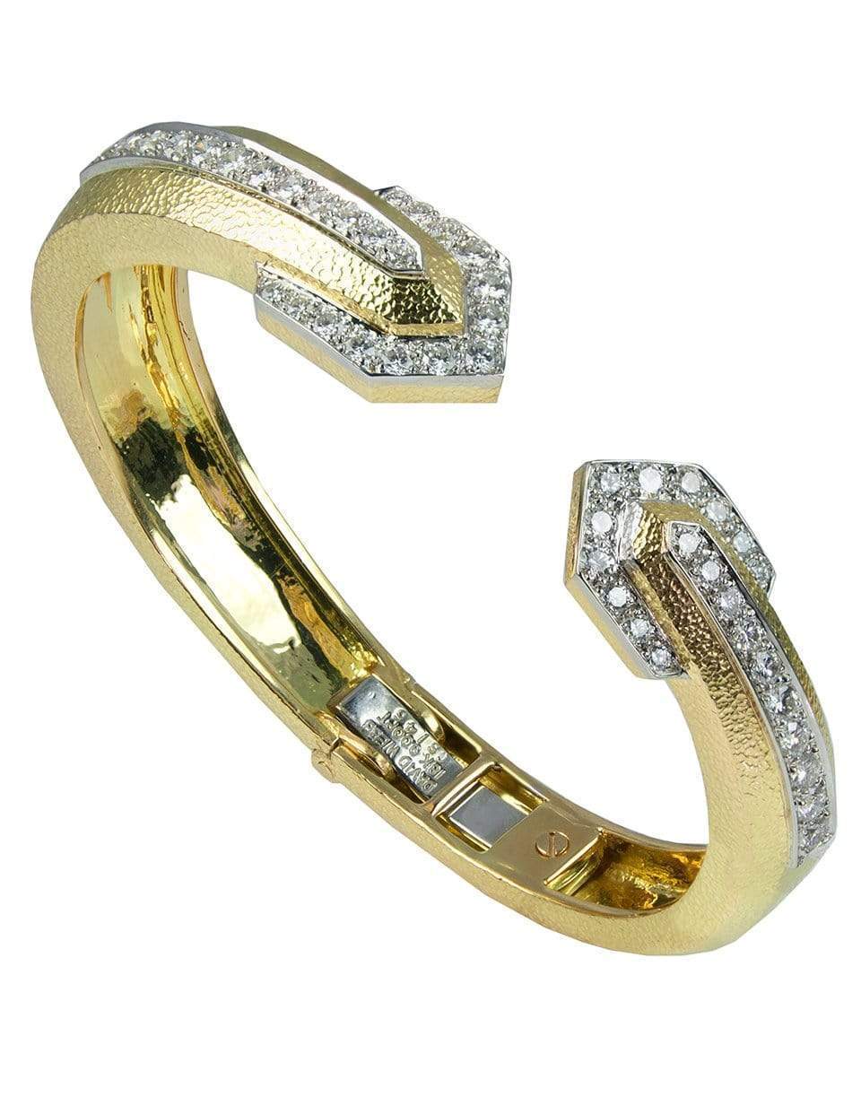 DAVID WEBB-Park Ave Bangle-YELLOW GOLD