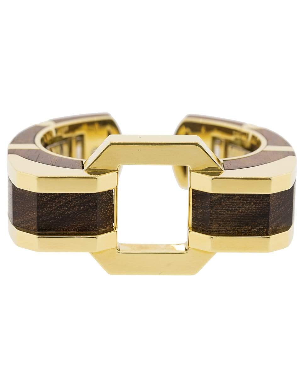 DAVID WEBB-Rosewood Shoulder Cuff Bracelet-YELLOW GOLD