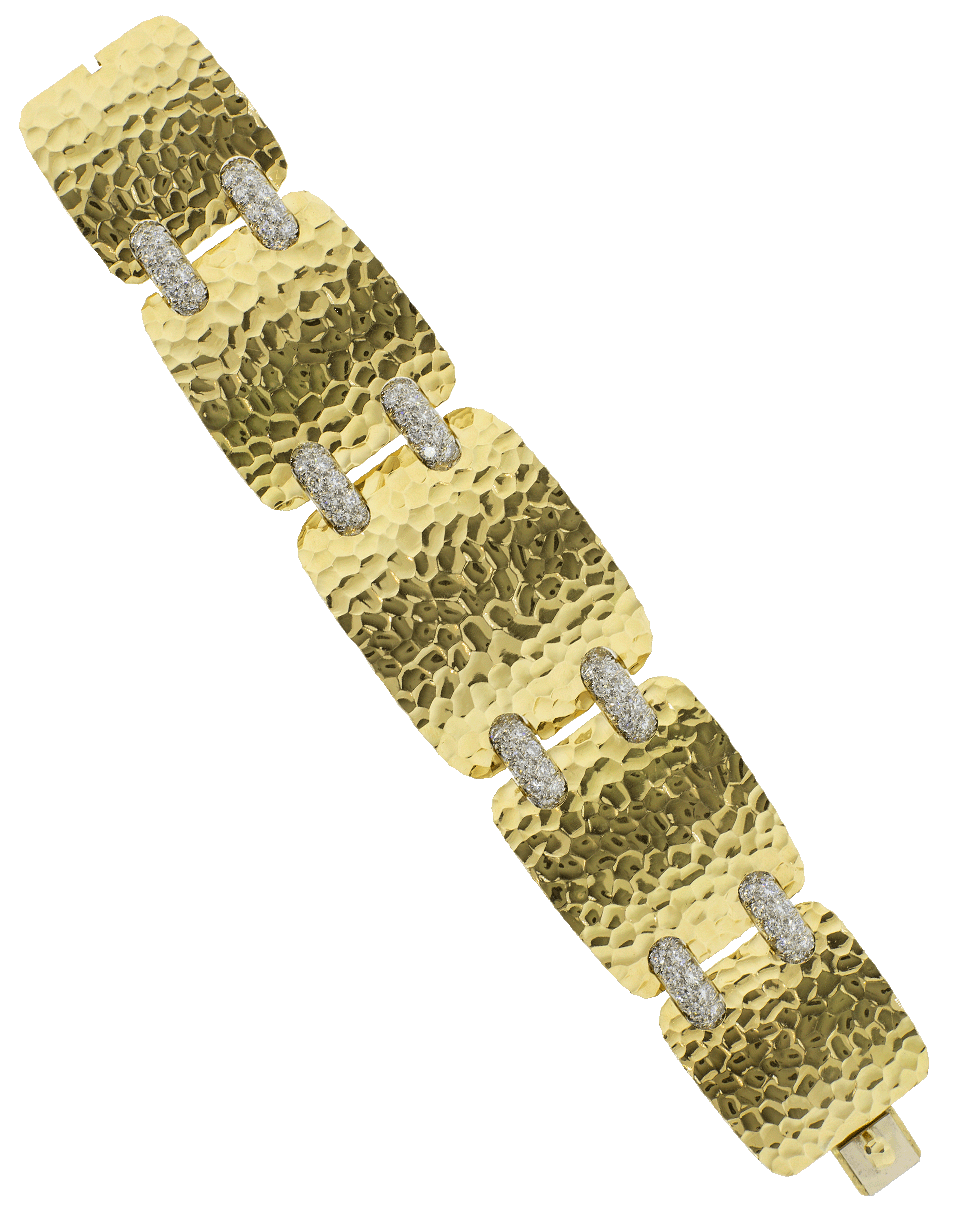DAVID WEBB-Starlight Bracelet-YELLOW GOLD