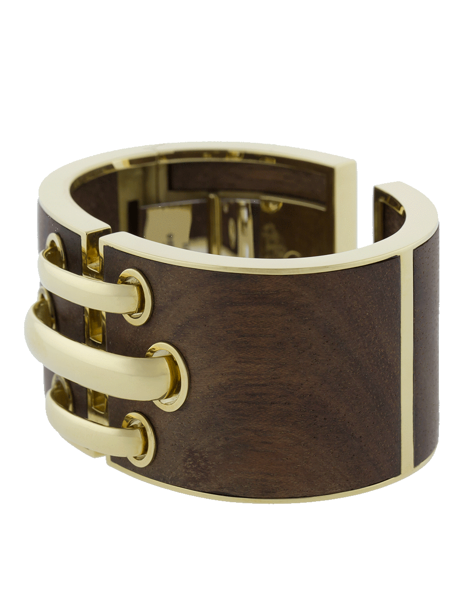 DAVID WEBB-Shoe Lace Cuff Bracelet-YELLOW GOLD