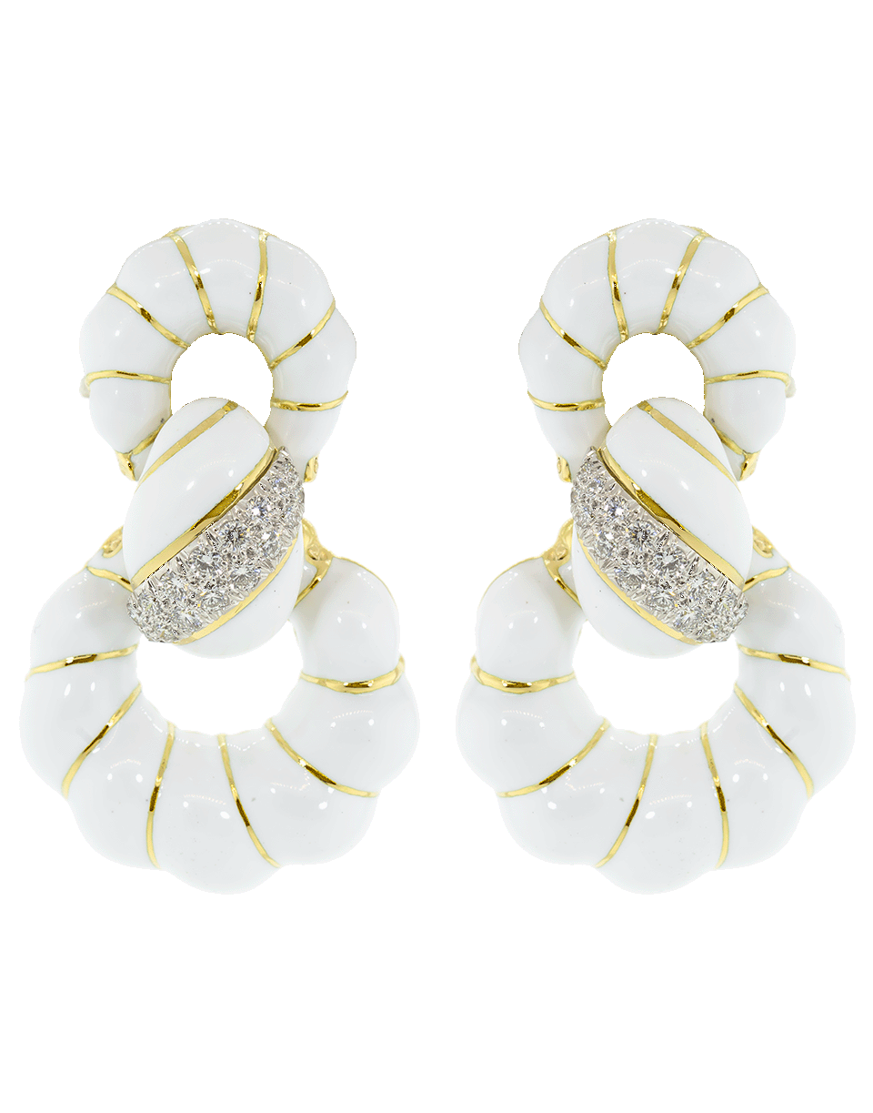 DAVID WEBB-Fancy Hoop Earrings-YELLOW GOLD