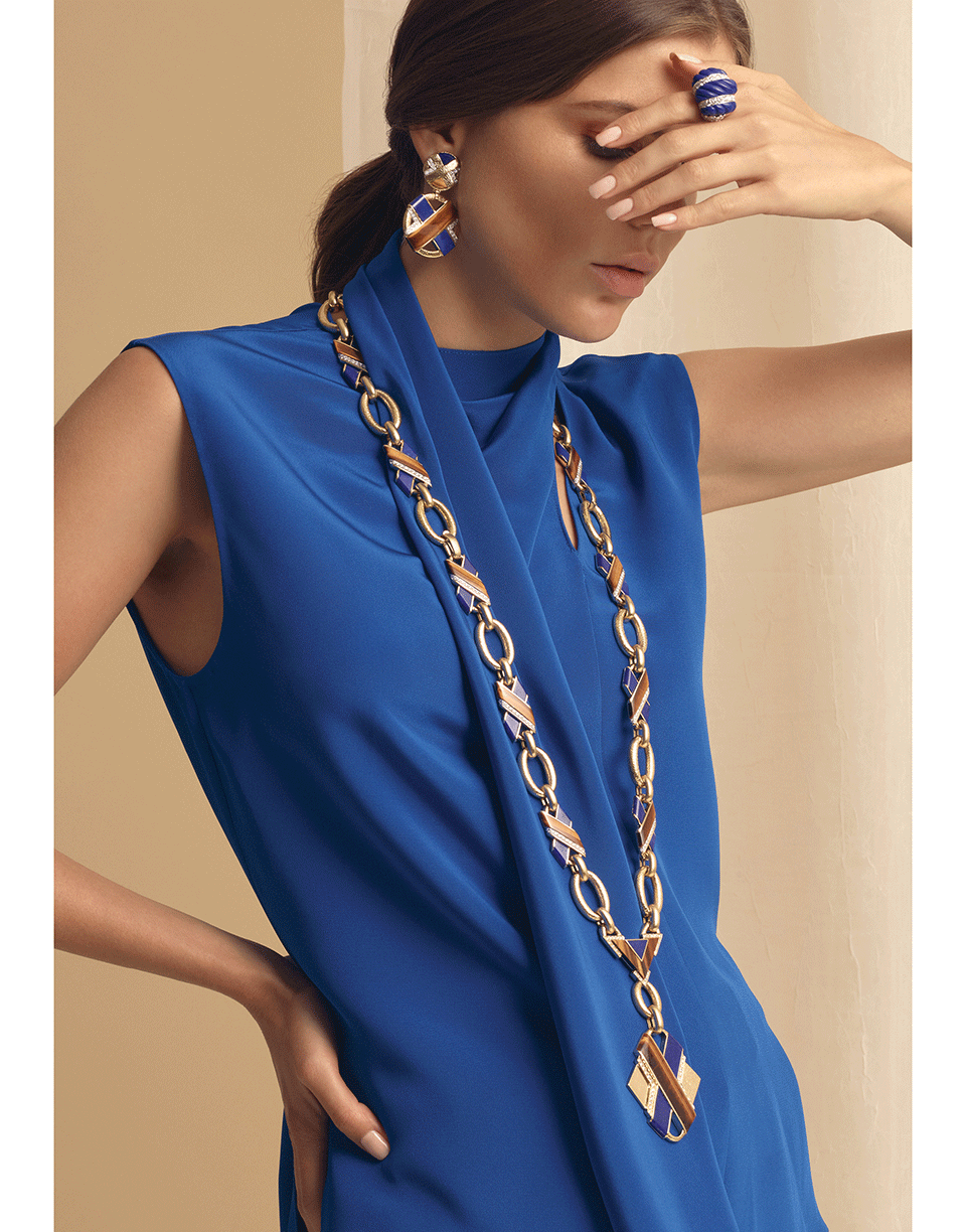 DAVID WEBB-XO Earrings-YELLOW GOLD