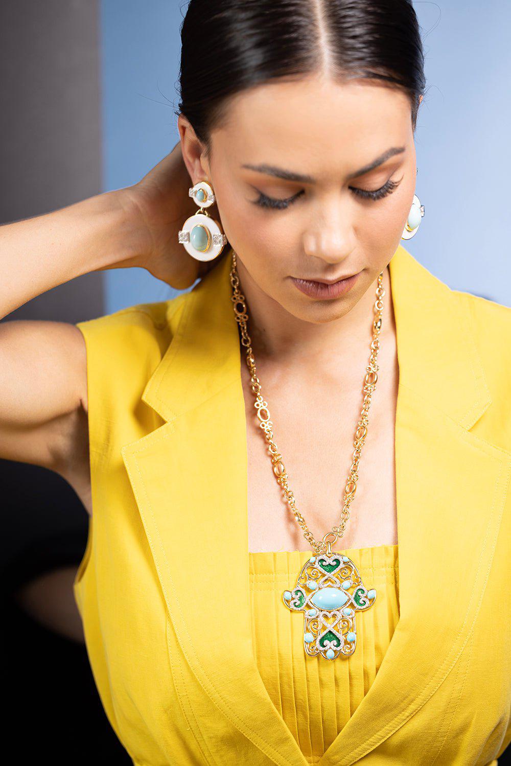 DAVID WEBB-Jaya Necklace-YELLOW GOLD