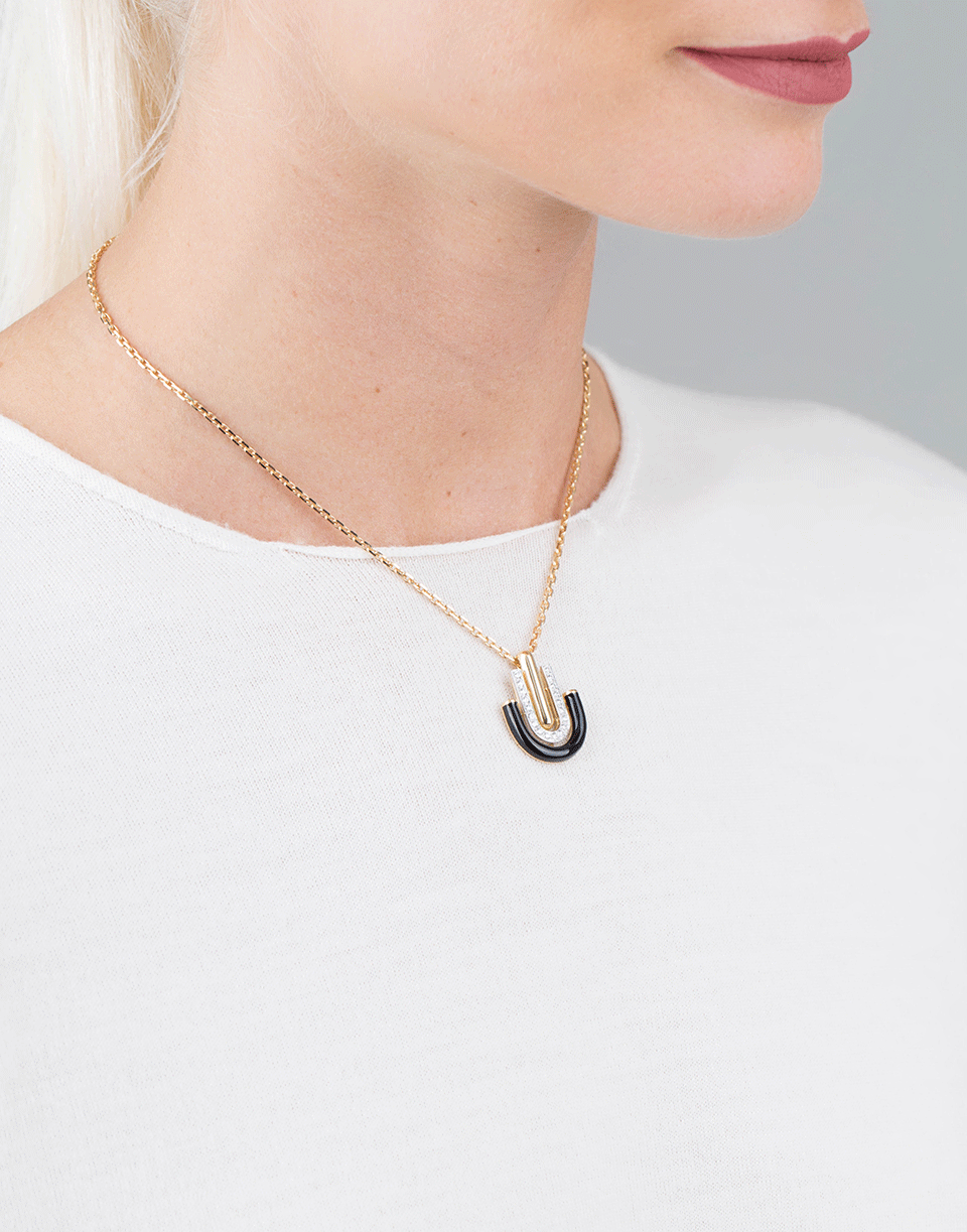 DAVID WEBB-Unity Necklace-YELLOW GOLD
