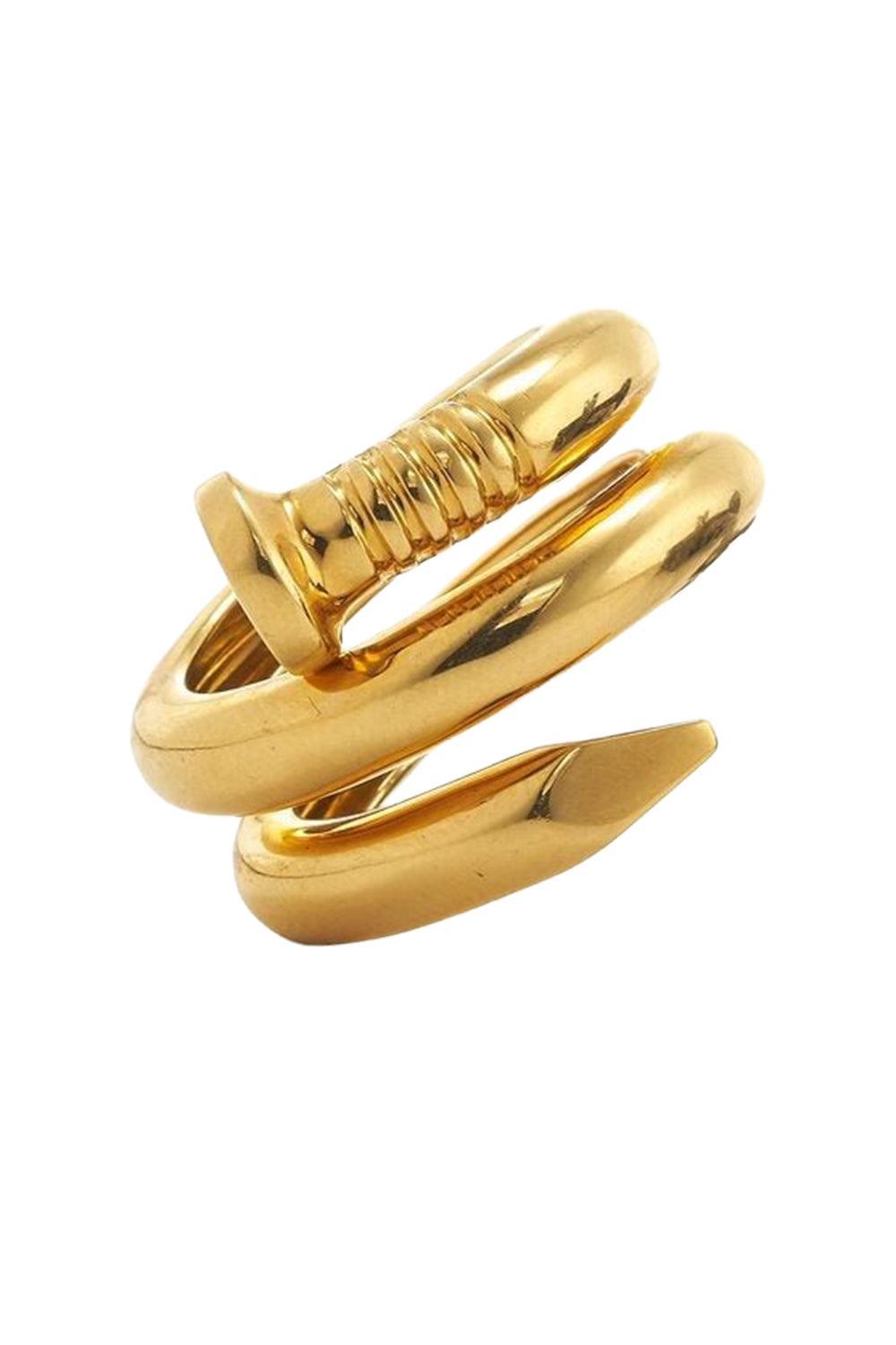 Polished Gold Nail Ring-YELLOW GOLD-6.5-JEWELRYFINE JEWELRING-DAVID WEBB