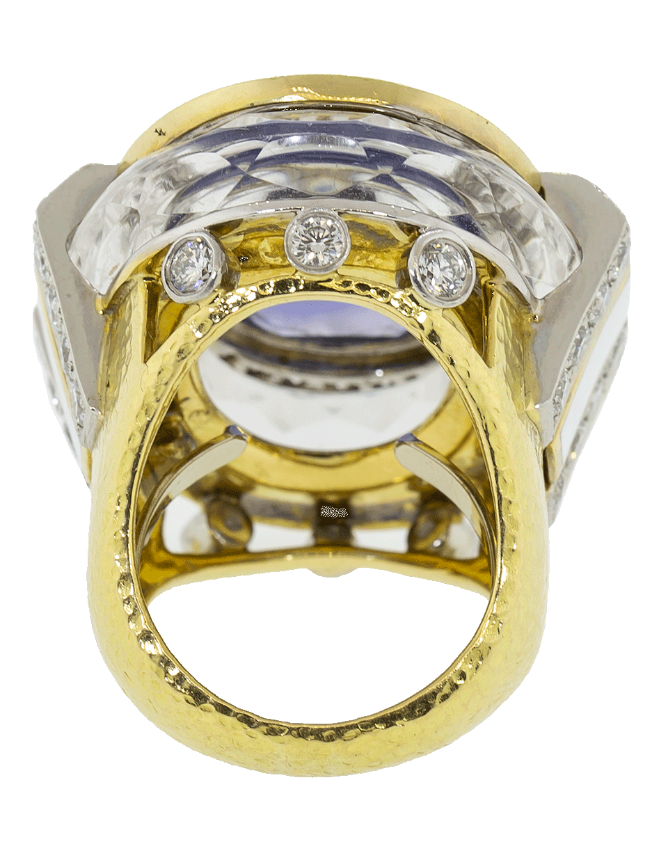 DAVID WEBB-East West Ring-PLATINUM