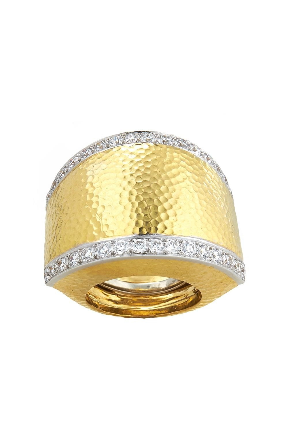 DAVID WEBB-Yellow Brick Road Ring-YELLOW GOLD