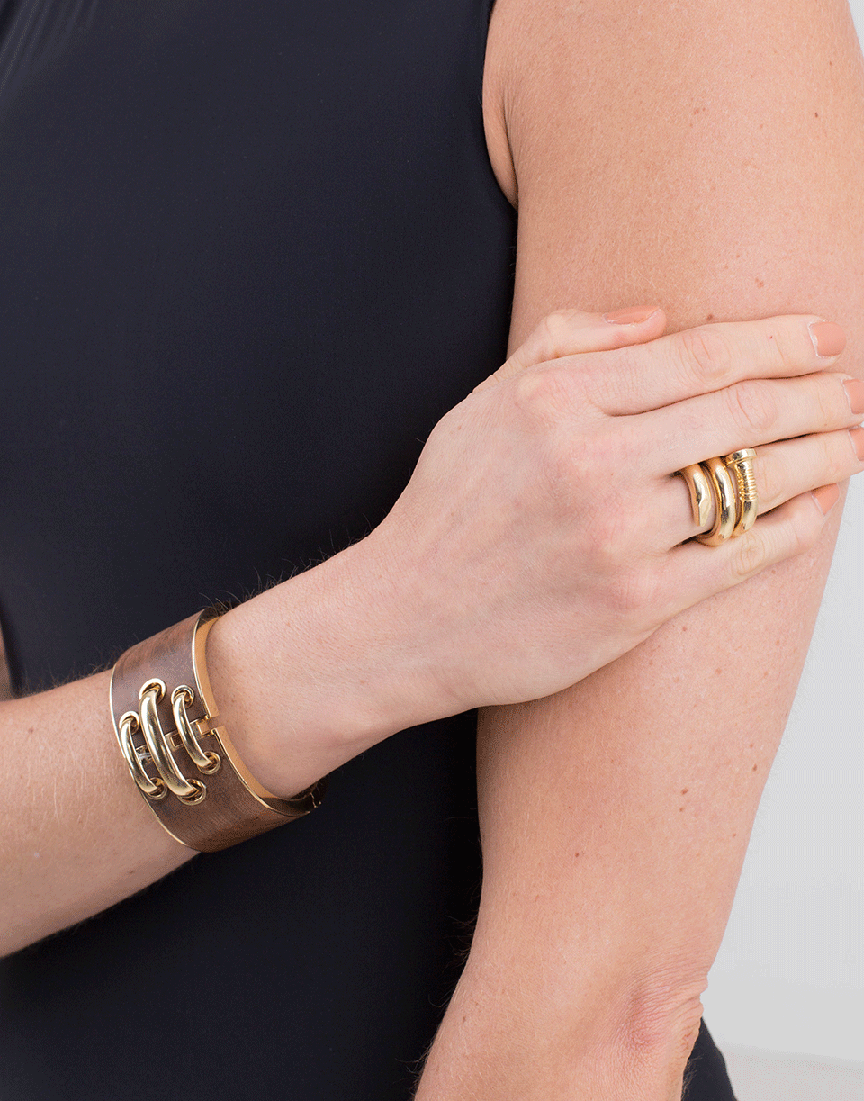 DAVID WEBB-Nail Ring-YELLOW GOLD