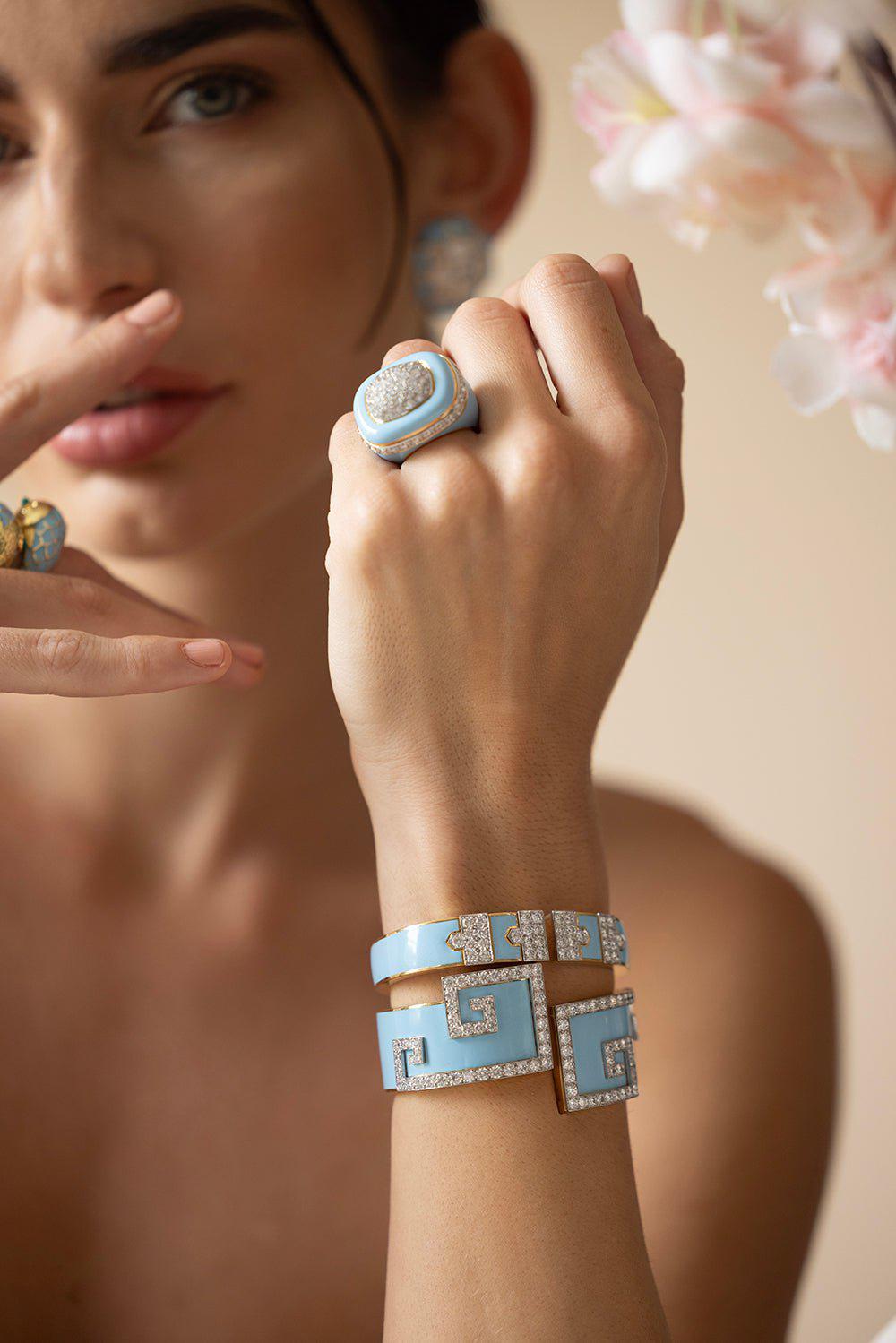 DAVID WEBB-Cabana Ring-YELLOW GOLD