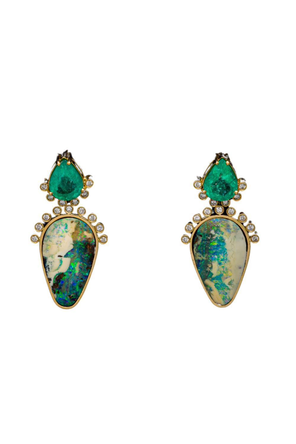 Universe Earrings-YELLOW GOLD-JEWELRYFINE JEWELEARRING-DENISE CASSOU