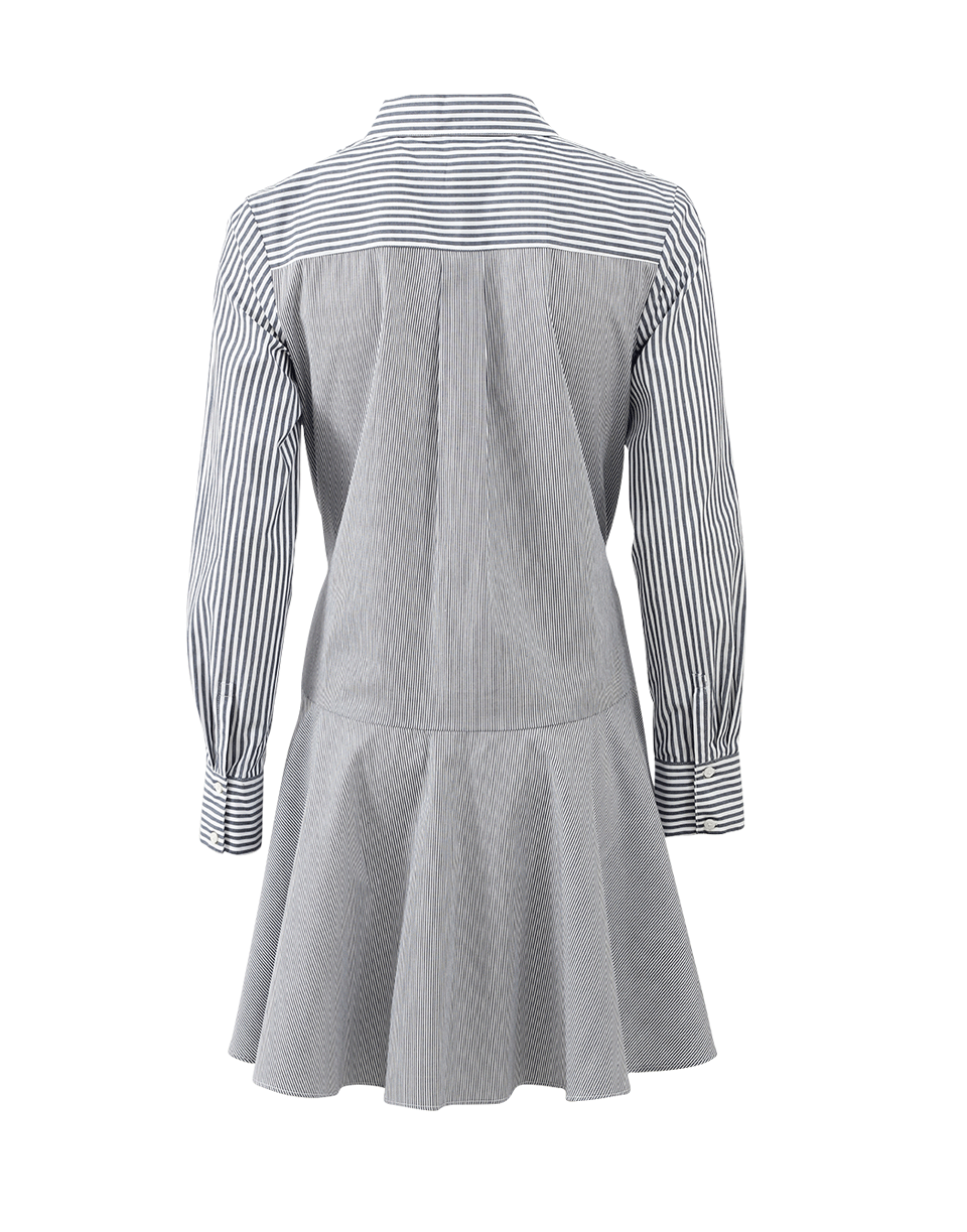 DEREK LAM 10 CROSBY-Tie Waist Shirtdress-