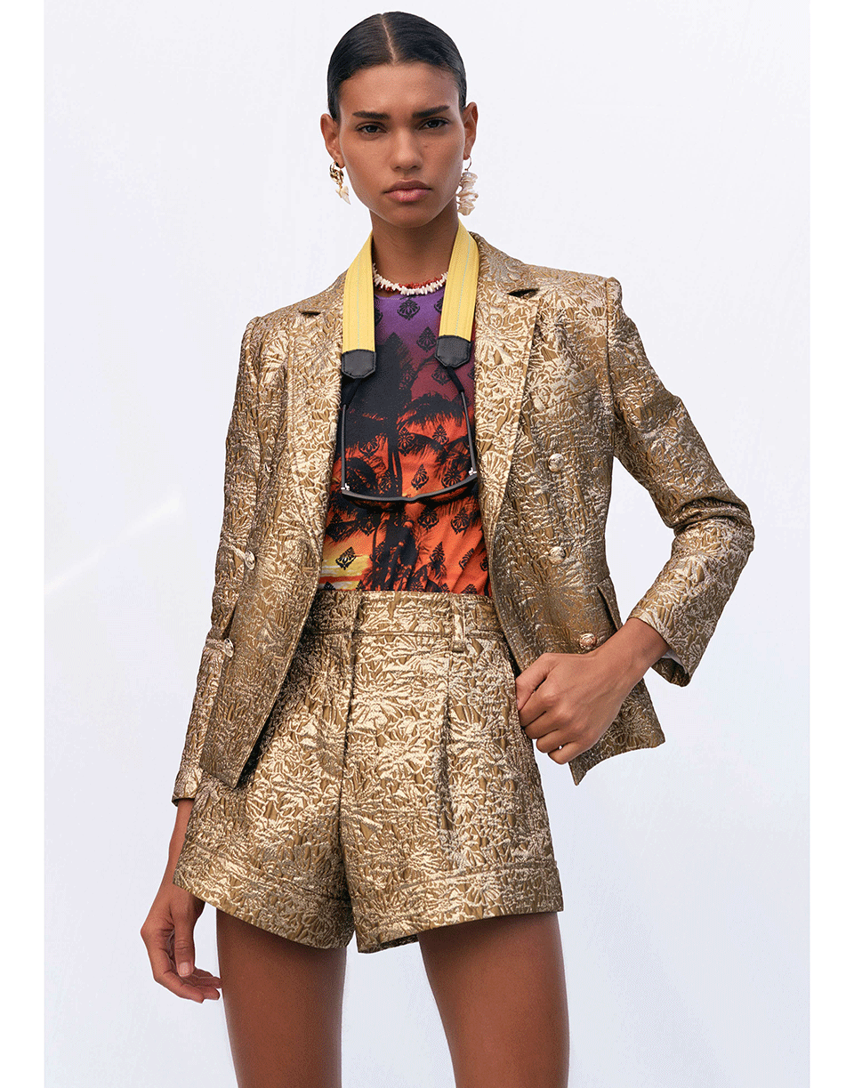 DEREK LAM 10 CROSBY-Myla Double Breasted Blazer-