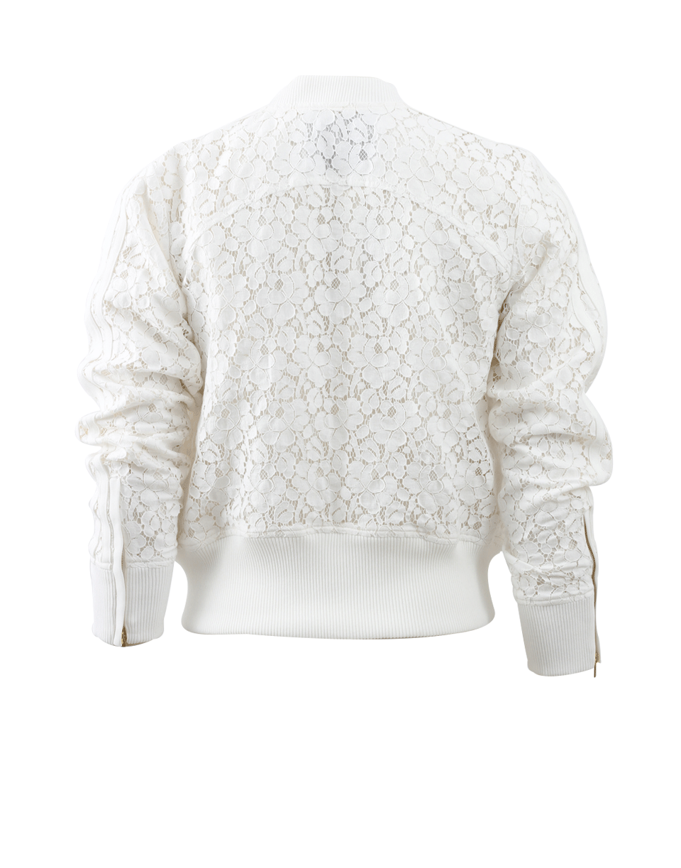 DEREK LAM 10 CROSBY-Lace Bomber Jacket-