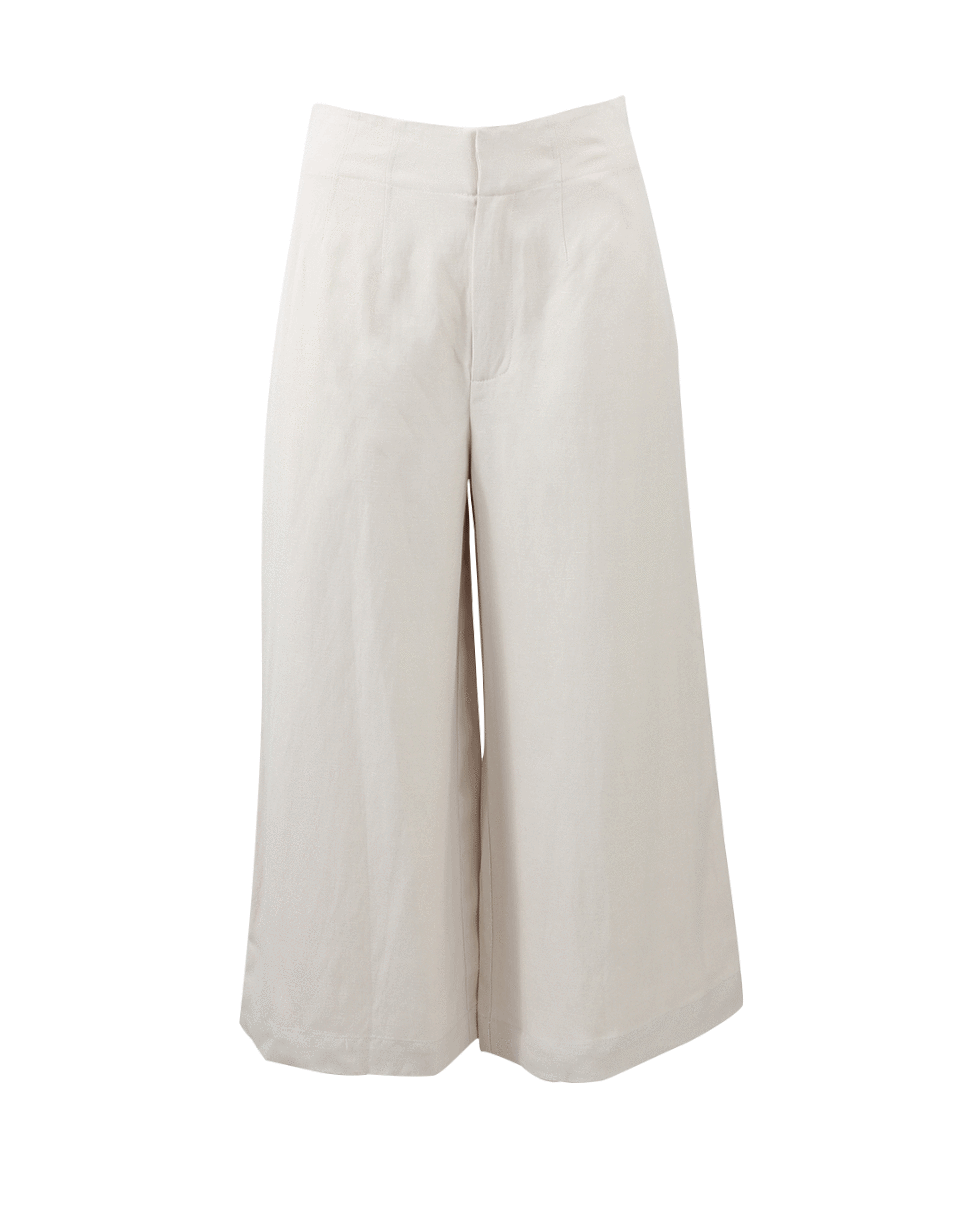 DEREK LAM 10 CROSBY-High Waisted Culotte-
