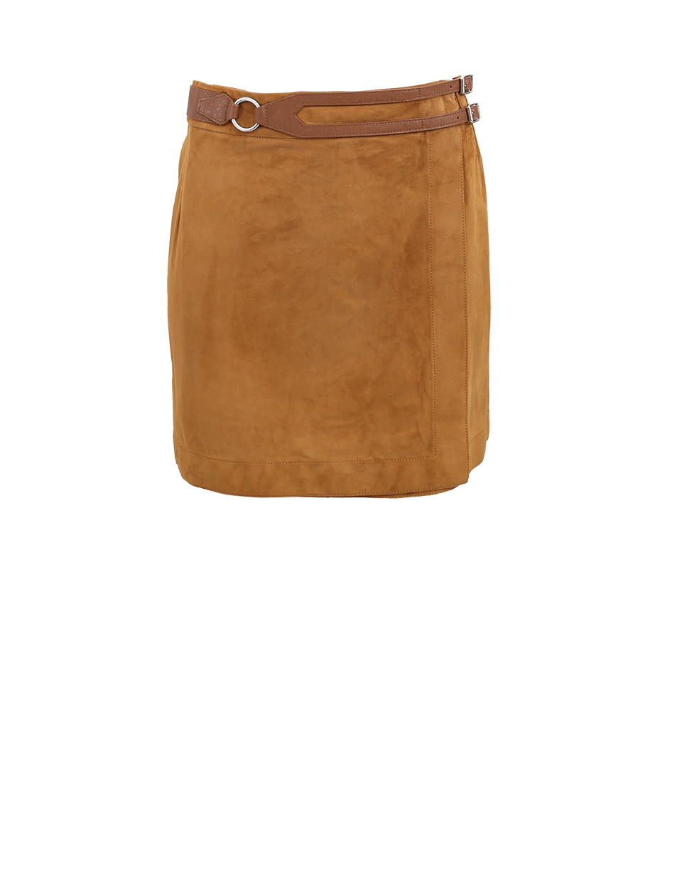 DEREK LAM 10 CROSBY-Belted Wrap Skirt-