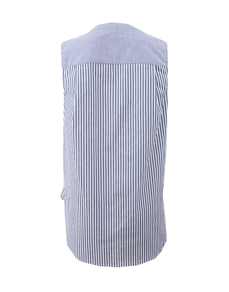 DEREK LAM 10 CROSBY-Ruffle Front Top-