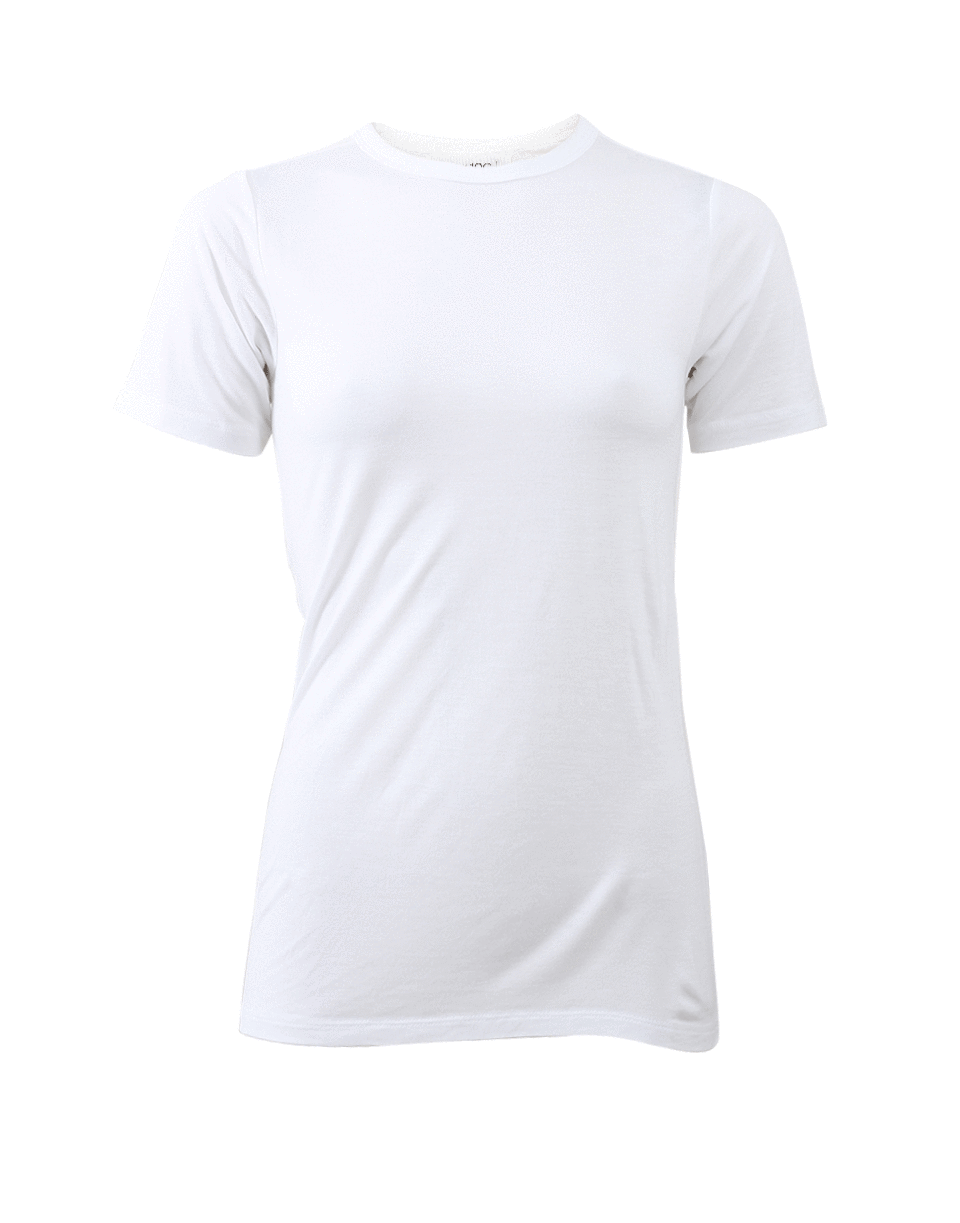 DEREK LAM 10 CROSBY-Ruched Back Crewneck Tee-