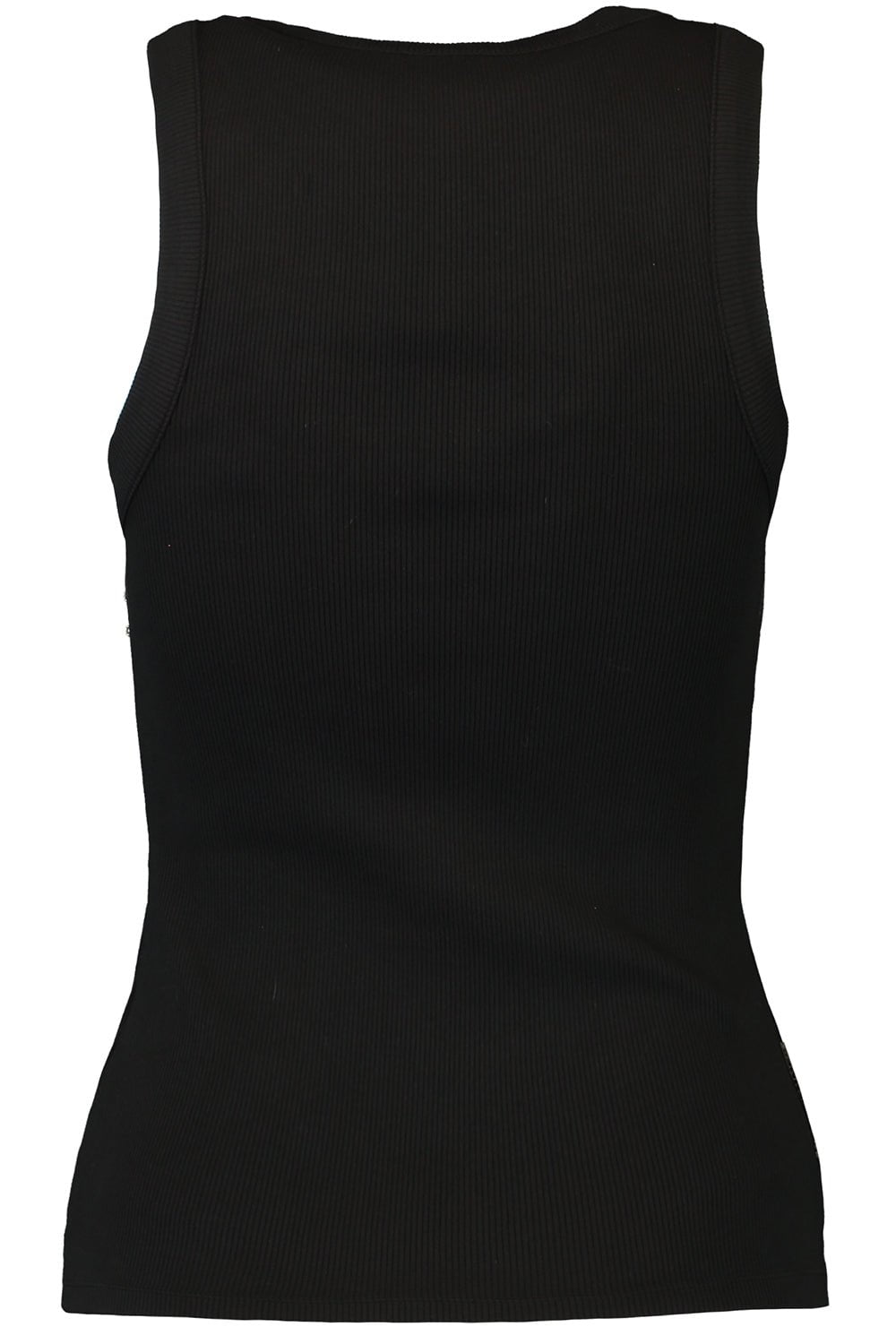 DES PHEMMES-Cascading Crystal Tank Top-