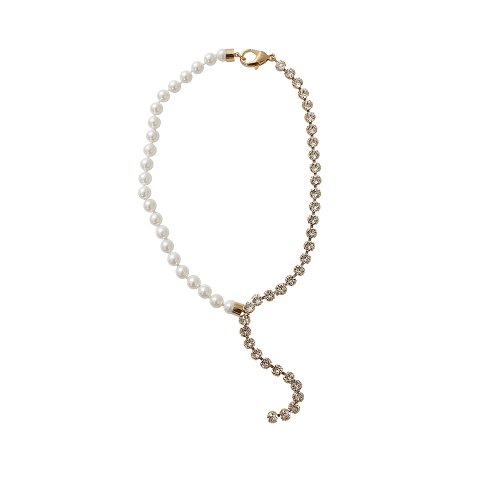 DESIGNS BY JANIS SAVITT-Pearl Crystal Necklace-PEARL
