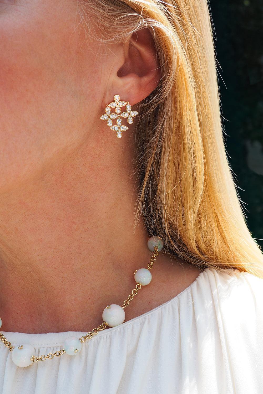 Diamond Angel Garden Earrings-YELLOW GOLD-JEWELRYFINE JEWELEARRING-DEVON WOODHILL 