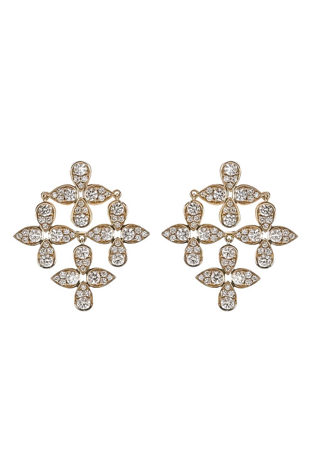  Diamond Angel Garden Earrings-YELLOW GOLD-JEWELRYFINE JEWELEARRING-DEVON WOODHILL 
