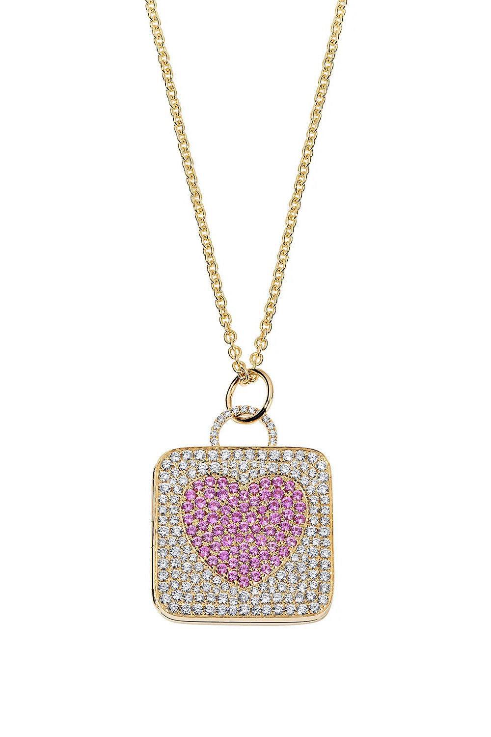 Sweet Dreams Locket Necklace-YELLOW GOLD-16-JEWELRYFINE JEWELNECKLACE O-DEVON WOODHILL
