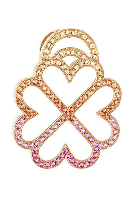 DEVON WOODHILL-Clover Charm-YELLOW GOLD