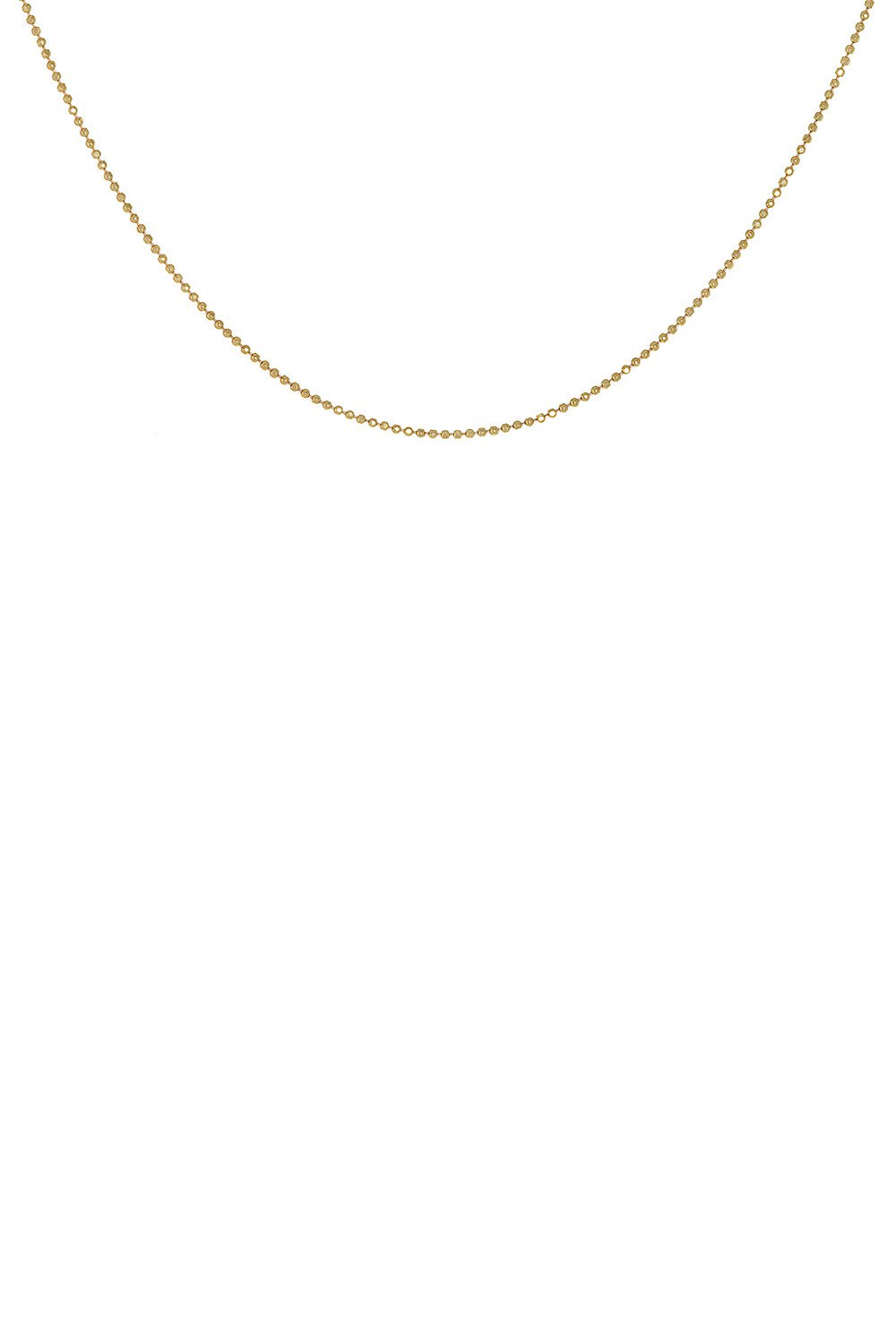 DEVON WOODHILL-Majesty Ball Chain 16-YELLOW GOLD