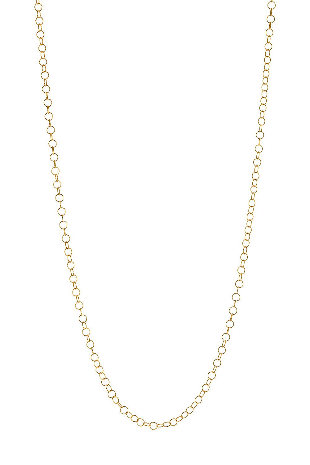 DEVON WOODHILL-Round Open Link Chain-YELLOW GOLD