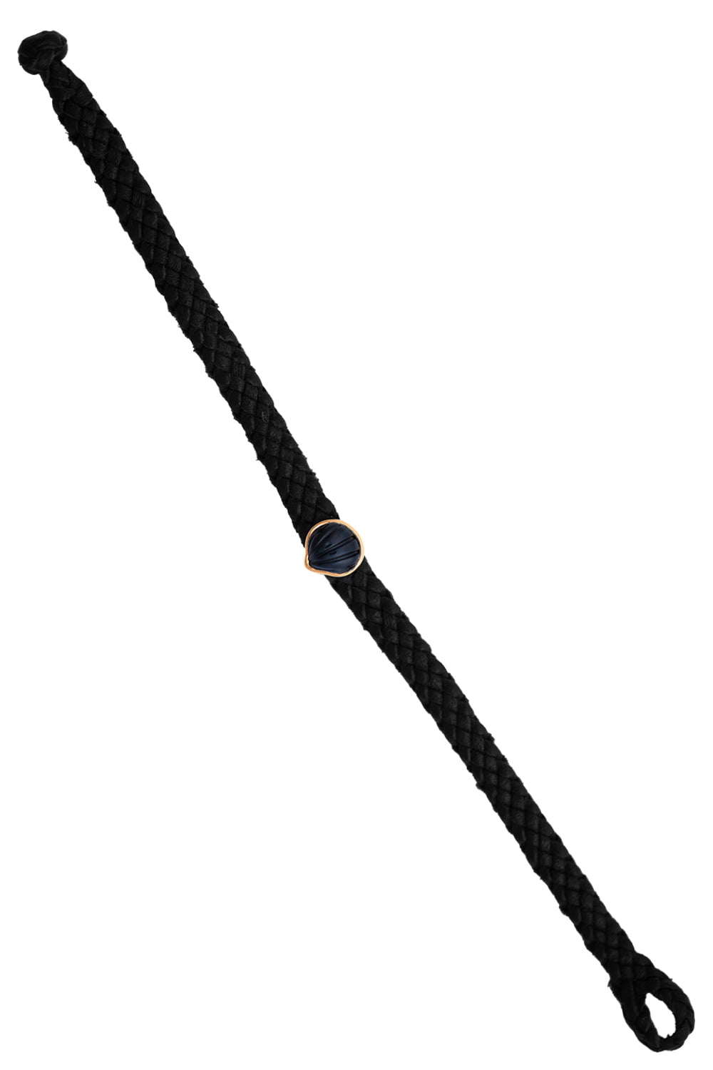 DEZSO BY SARA BELTRAN-Petite Anadara Leather Bracelet-ROSE GOLD