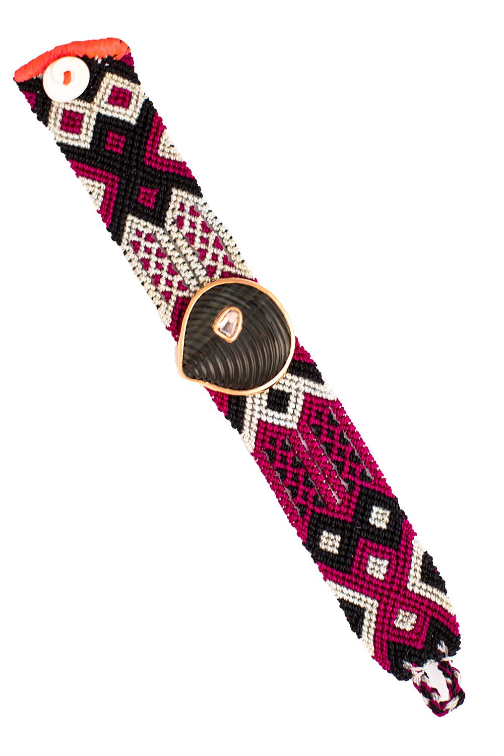 DEZSO BY SARA BELTRAN-Medio Venus Mexican Bracelet-ROSE GOLD