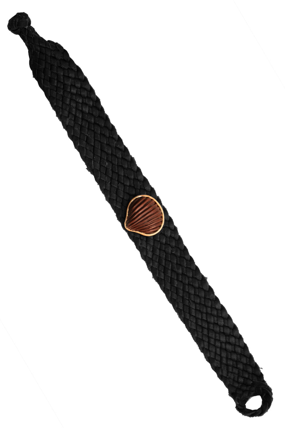 DEZSO BY SARA BELTRAN-Classic Anadara Leather Bracelet-ROSE GOLD