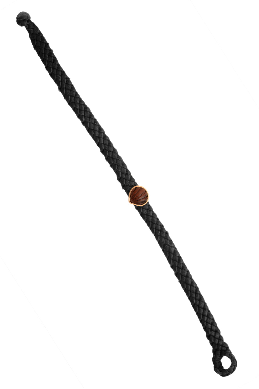 DEZSO BY SARA BELTRAN-Petite Anadara Leather Bracelet-ROSE GOLD