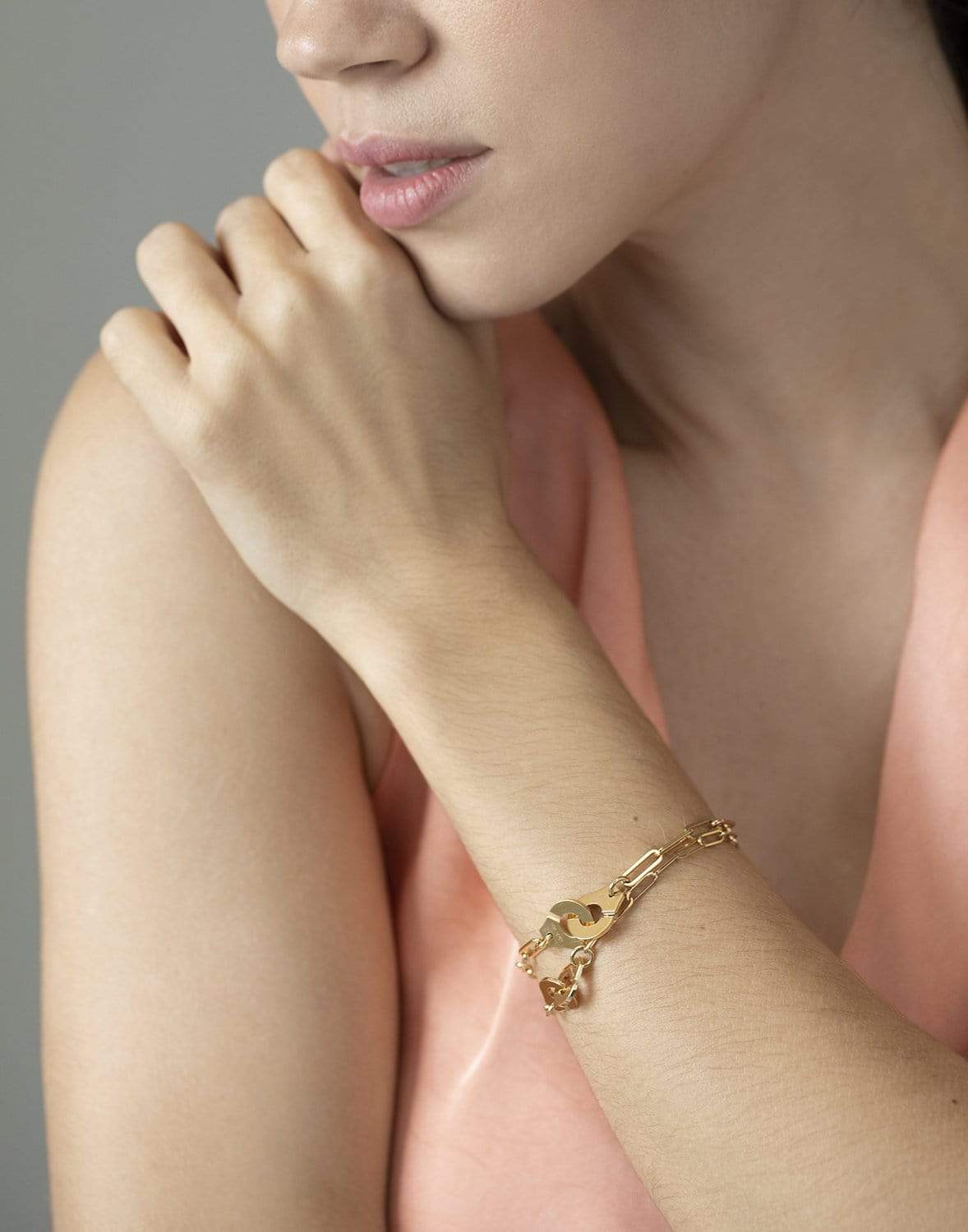 DINH VAN-Menottes R10 Chain Bracelet-YELLOW GOLD
