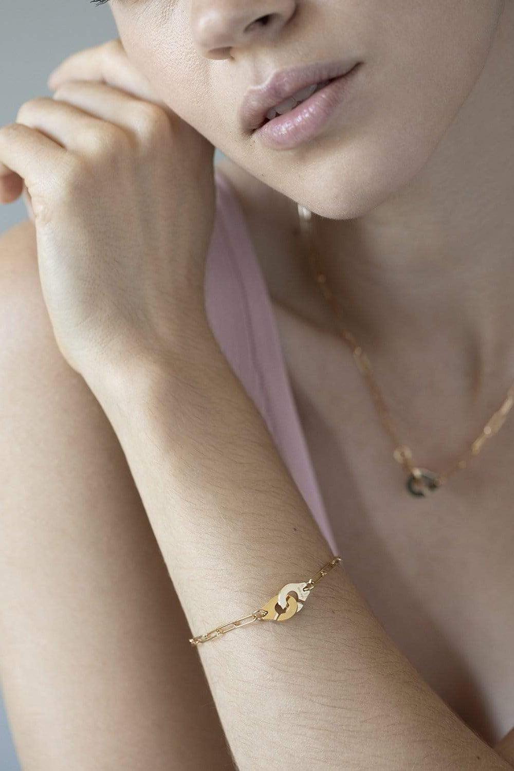 DINH VAN-Menottes R12 Chain Bracelet - Yellow Gold-YELLOW GOLD