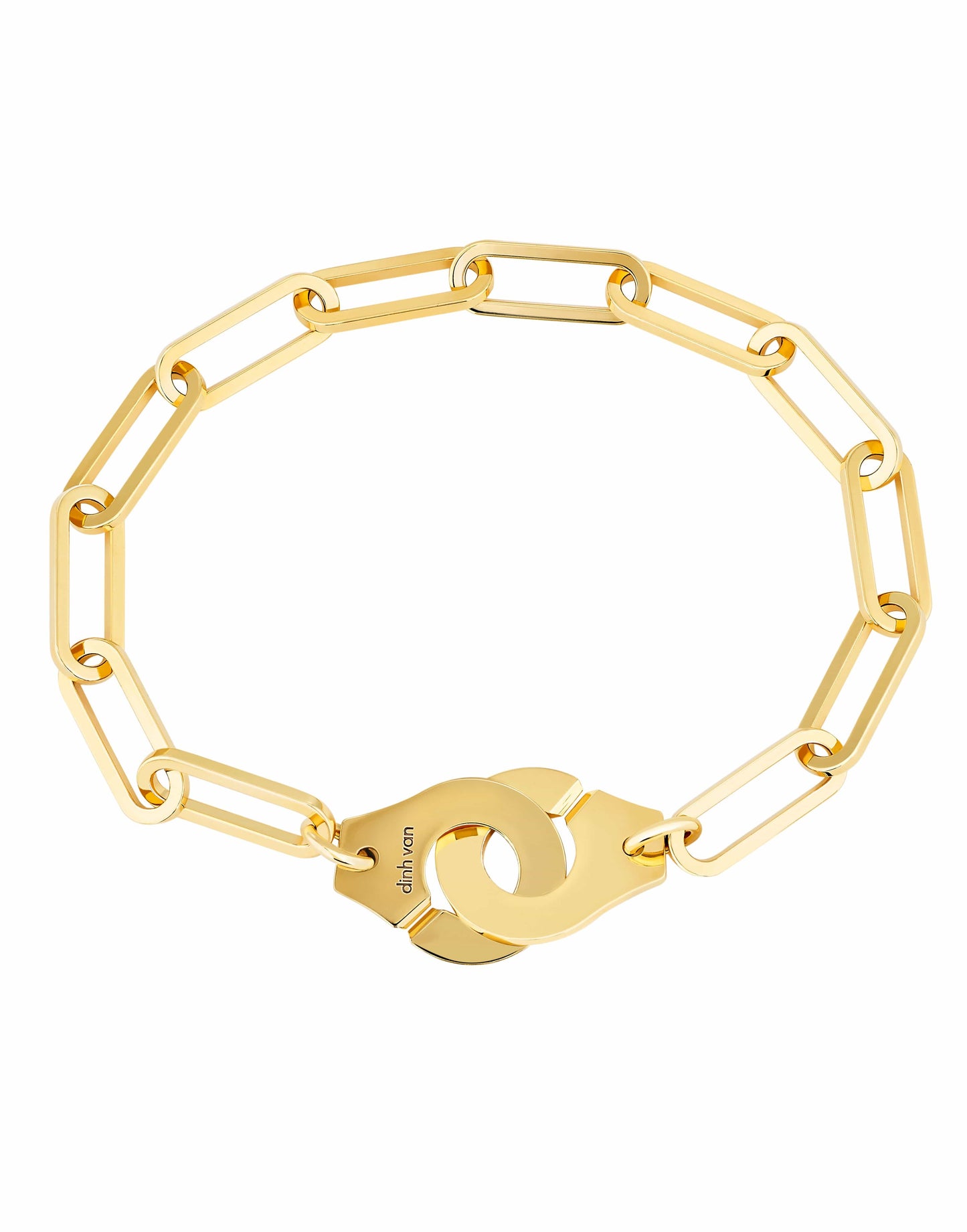 DINH VAN-Menottes R15 Chain Bracelet - Yellow Gold-YELLOW GOLD