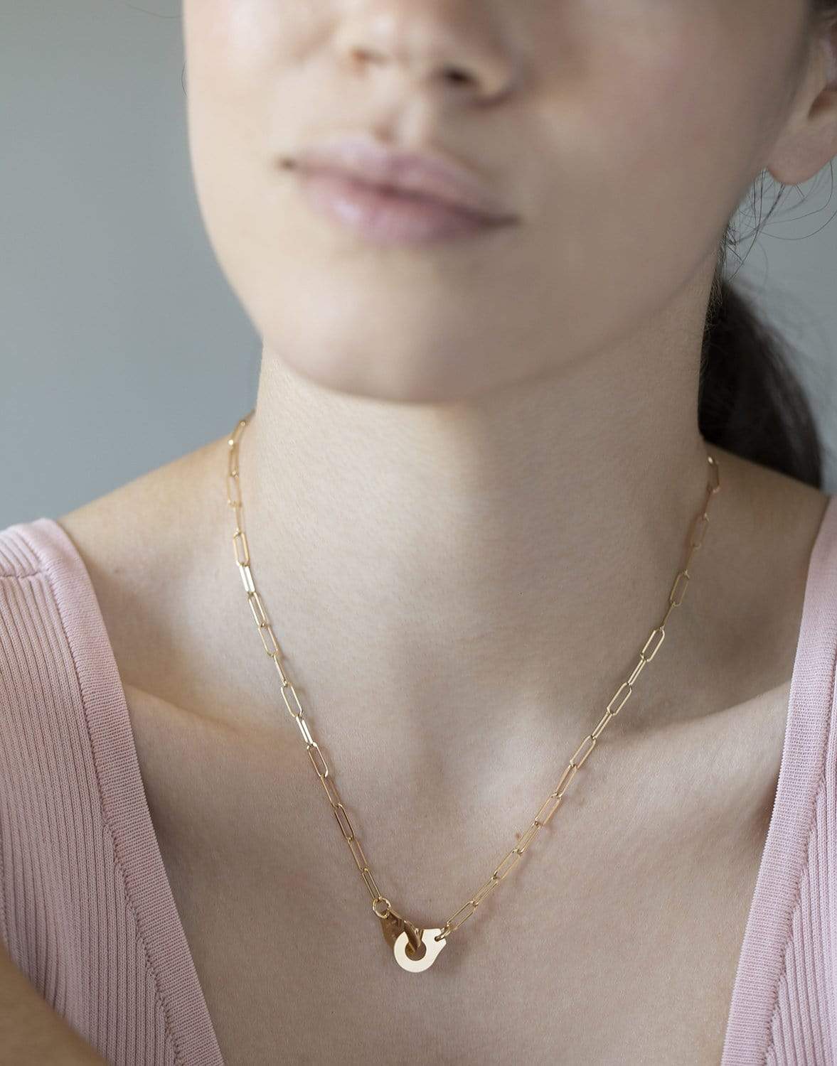 DINH VAN-Menottes R12 Chain Necklace - Yellow Gold-YELLOW GOLD