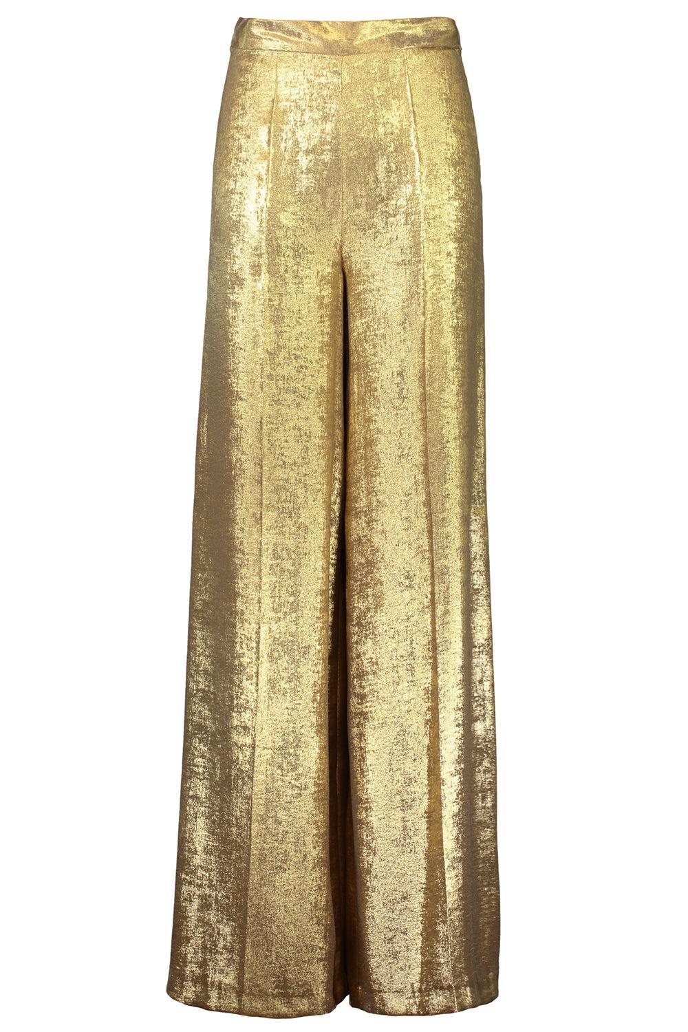 Hailey Pant-GOLD-36-CLOTHINGPANTEVENING-DMN PARIS