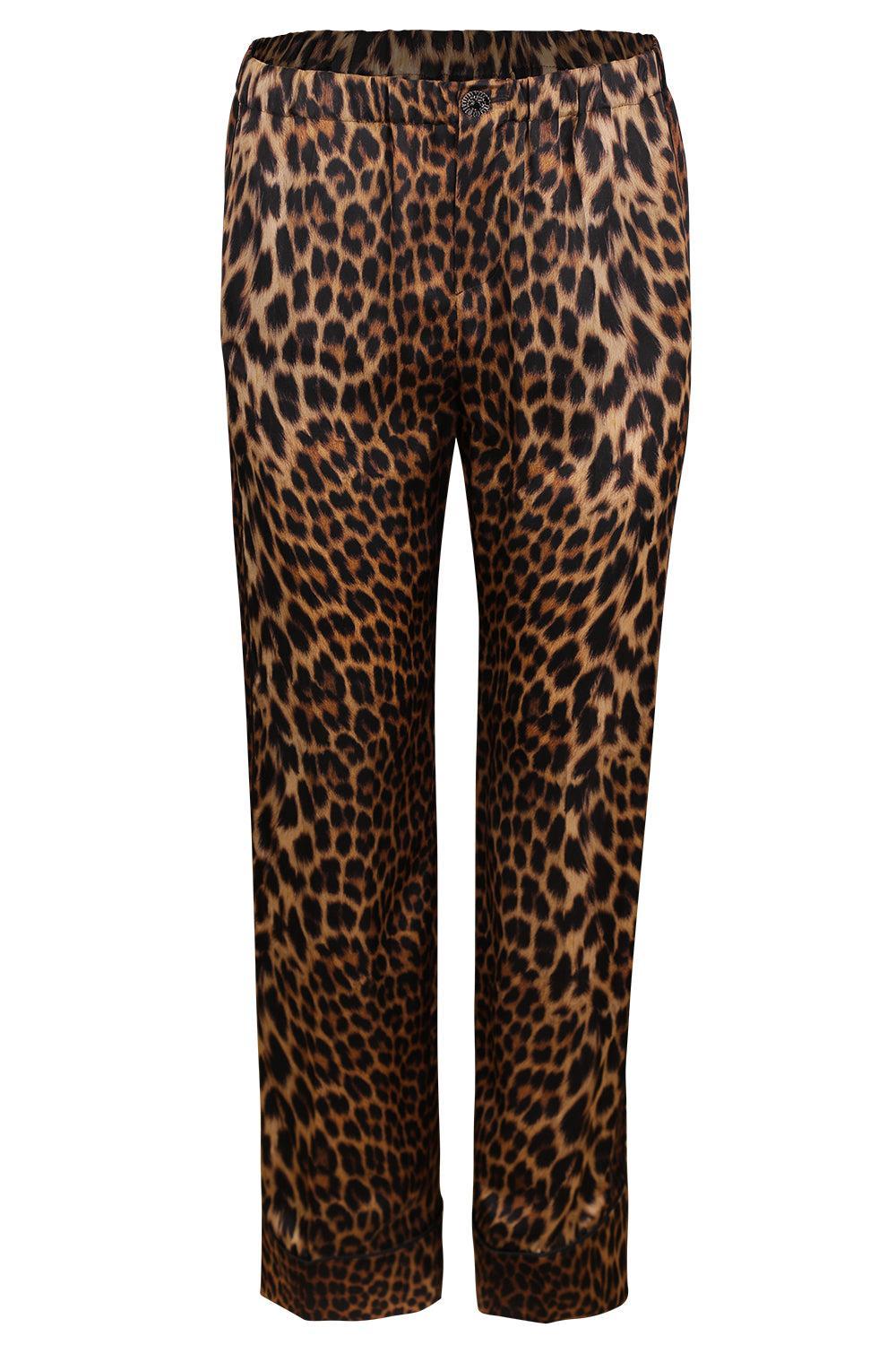  Joseph Pant - Leopard-ANIMAL-34-CLOTHINGPANTSLIM FIT-DMN PARIS 