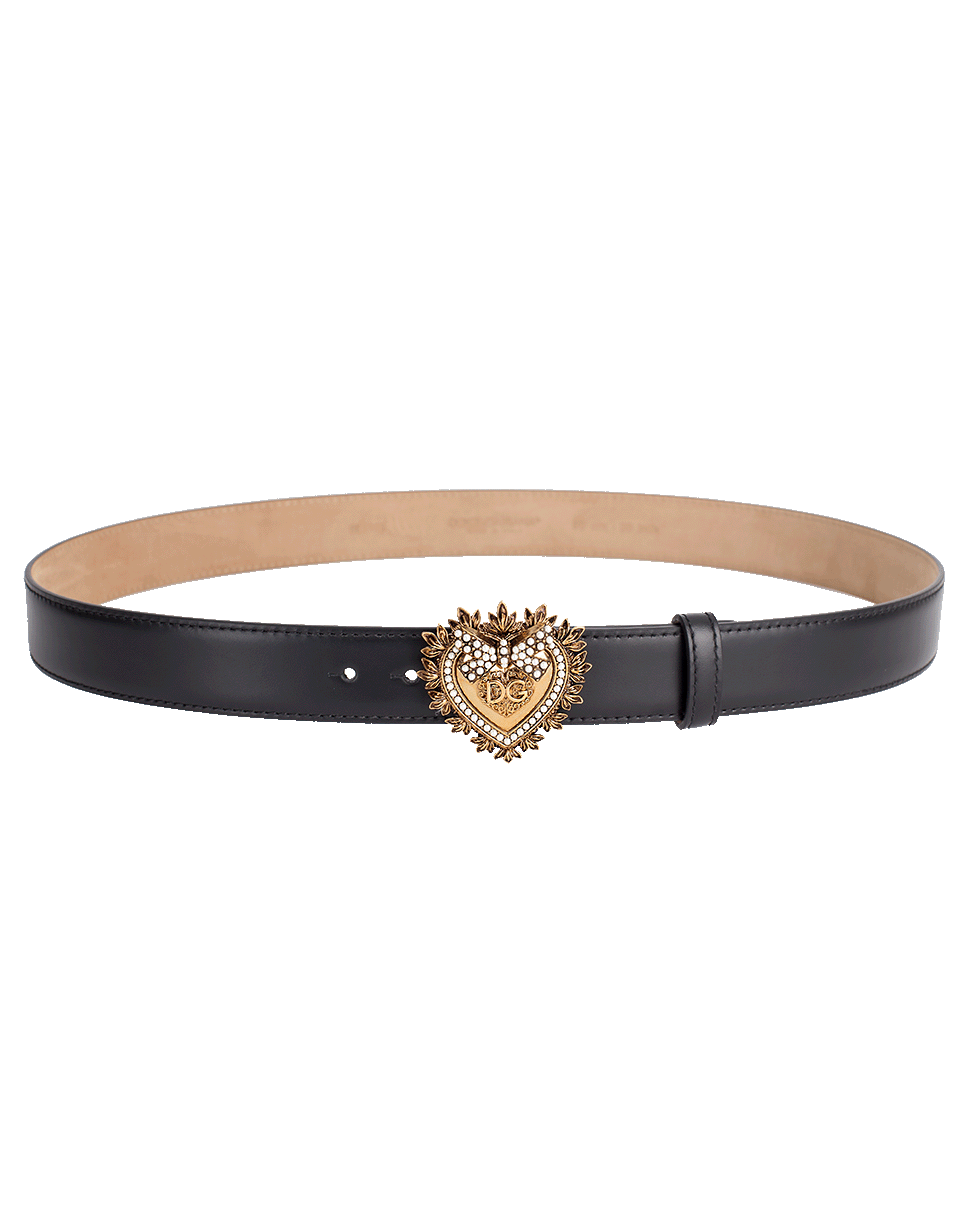 DOLCE & GABBANA-Black Devotion Belt-