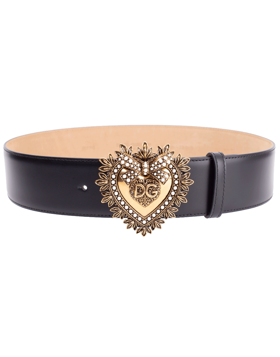 DOLCE & GABBANA-Devotion Wide Belt-