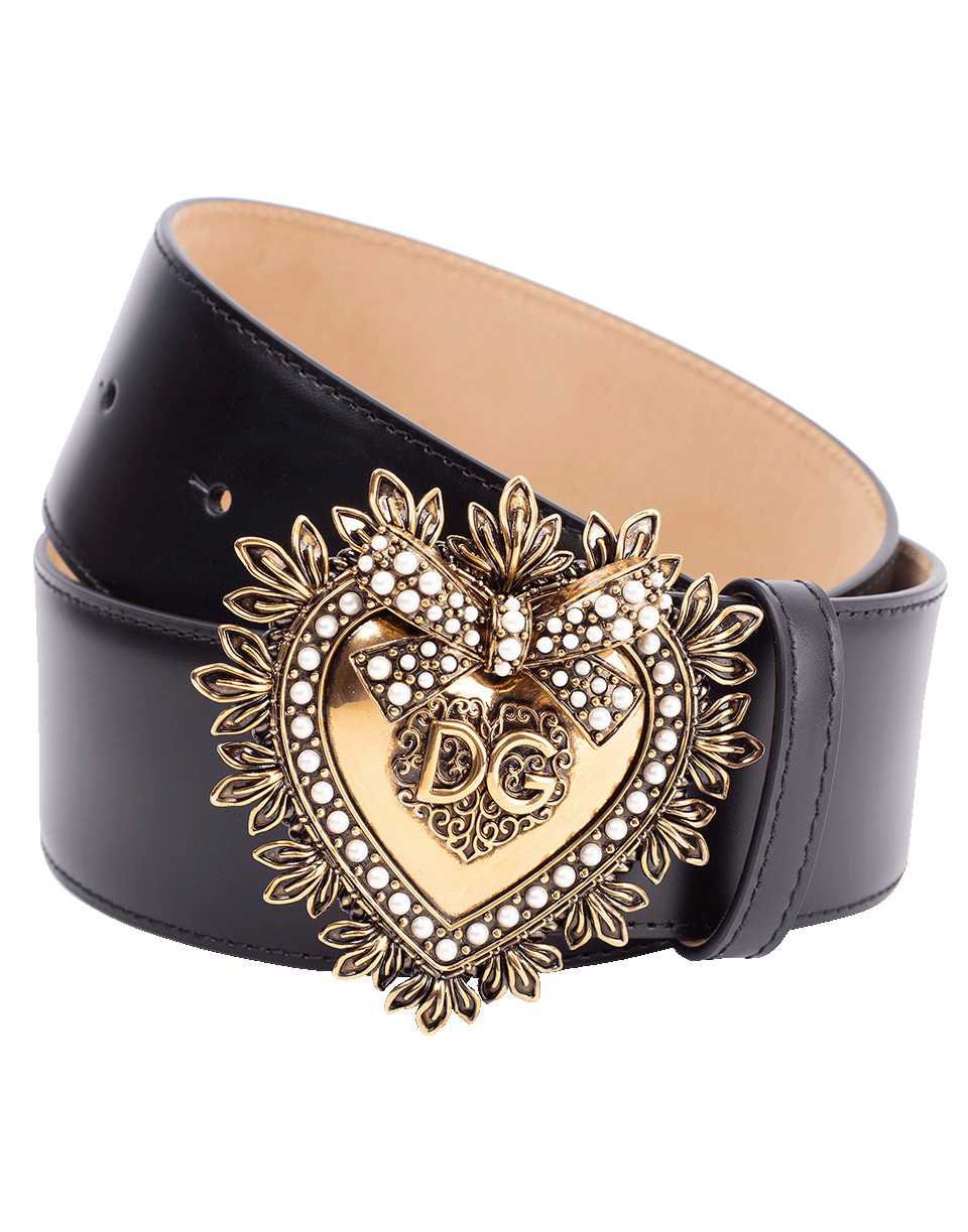 DOLCE & GABBANA-Devotion Wide Belt-