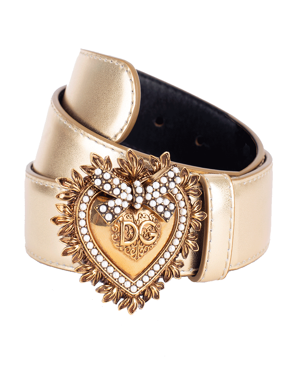 DOLCE & GABBANA-Gold Devotion Belt-