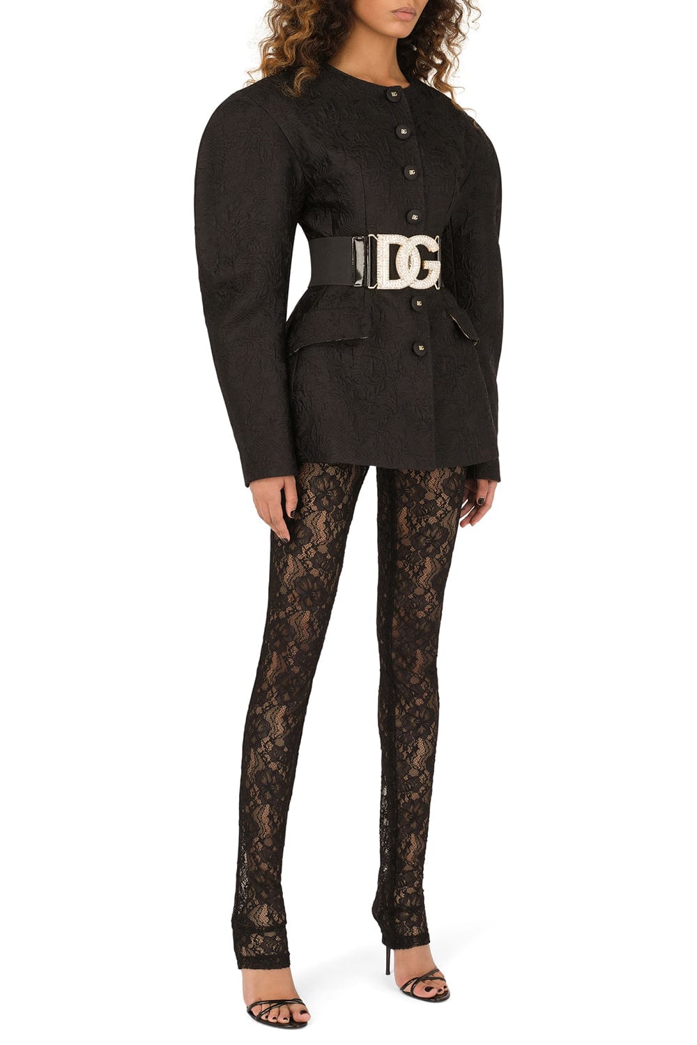 DOLCE & GABBANA-Elasticated Belt-