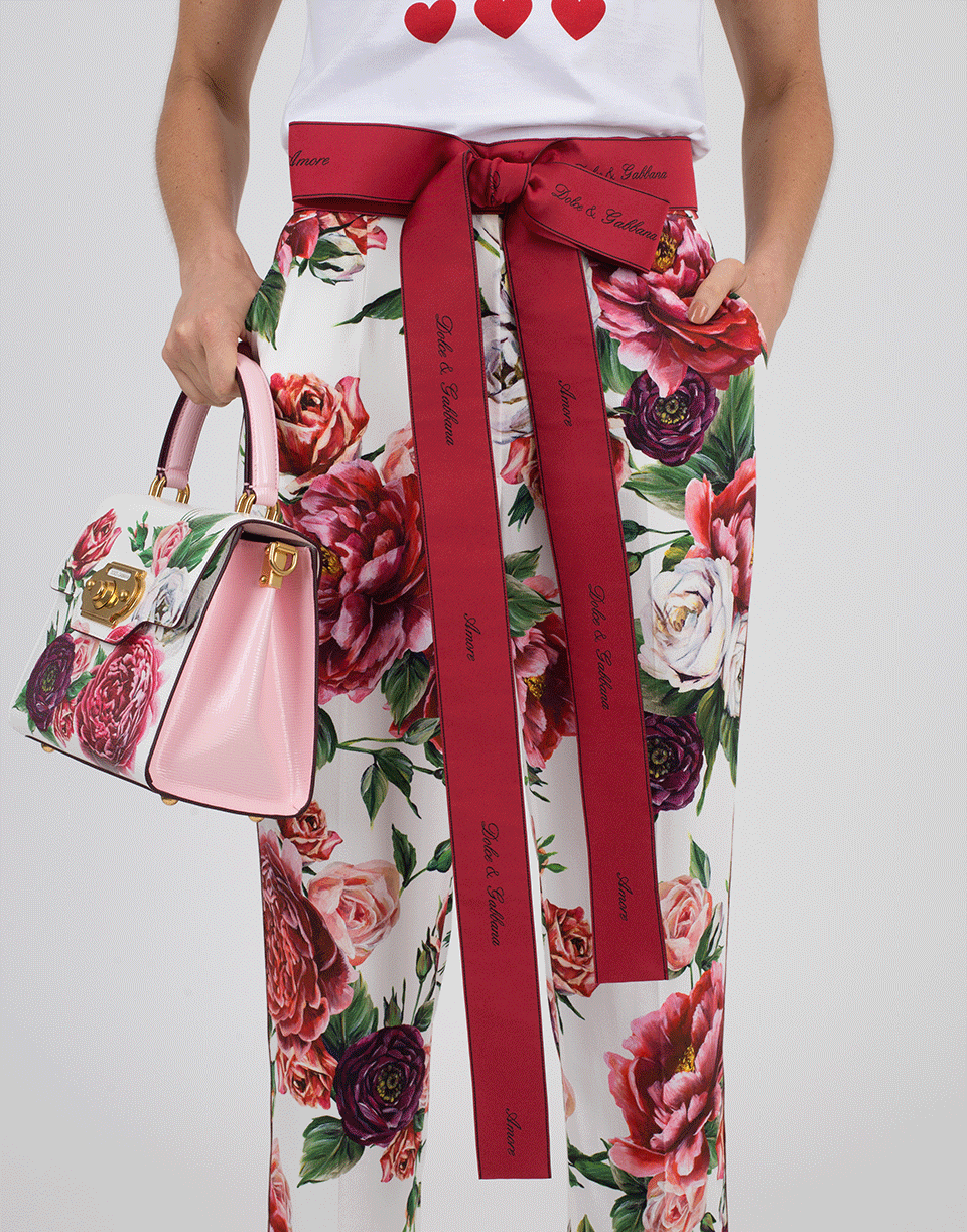 DOLCE & GABBANA-Ribbon Belt-
