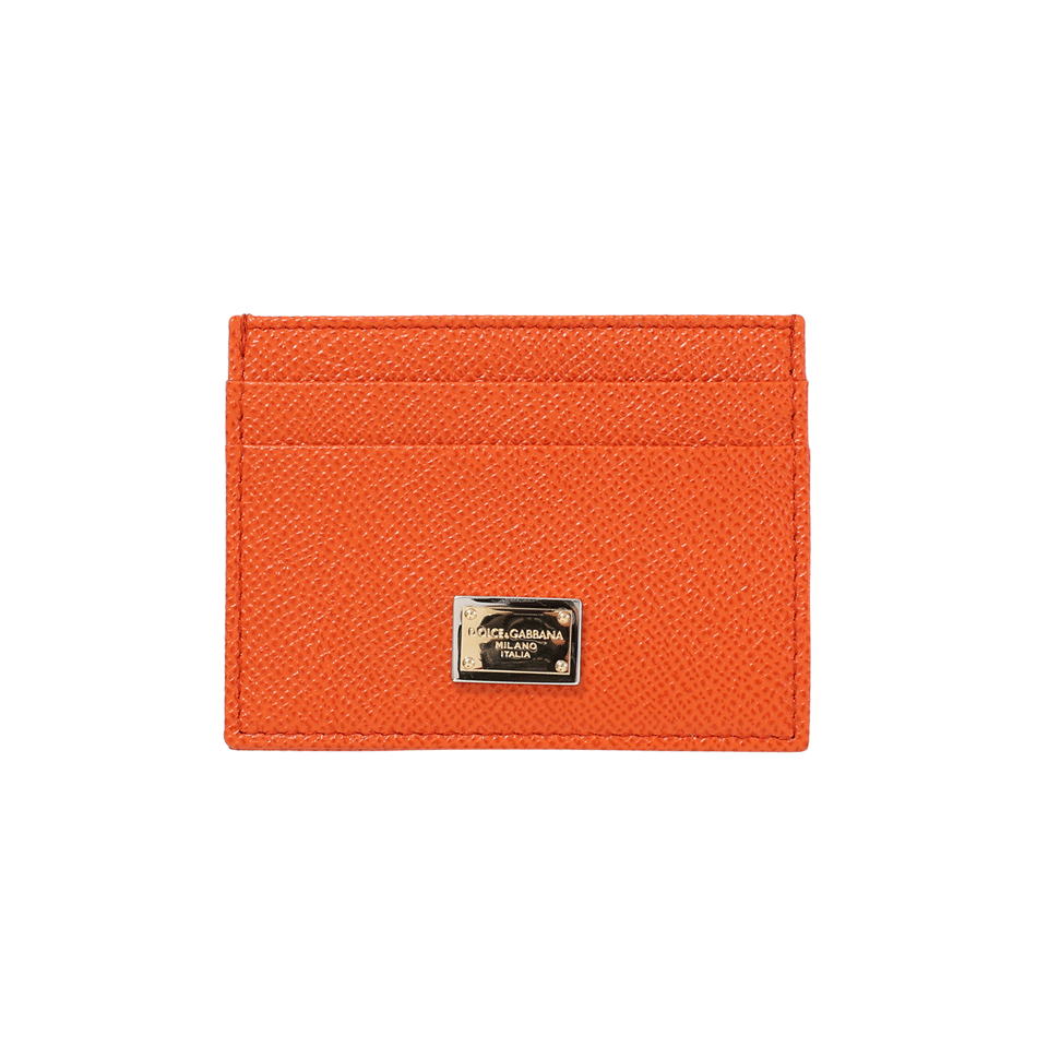 DOLCE & GABBANA-Card Holder-ARANCIO